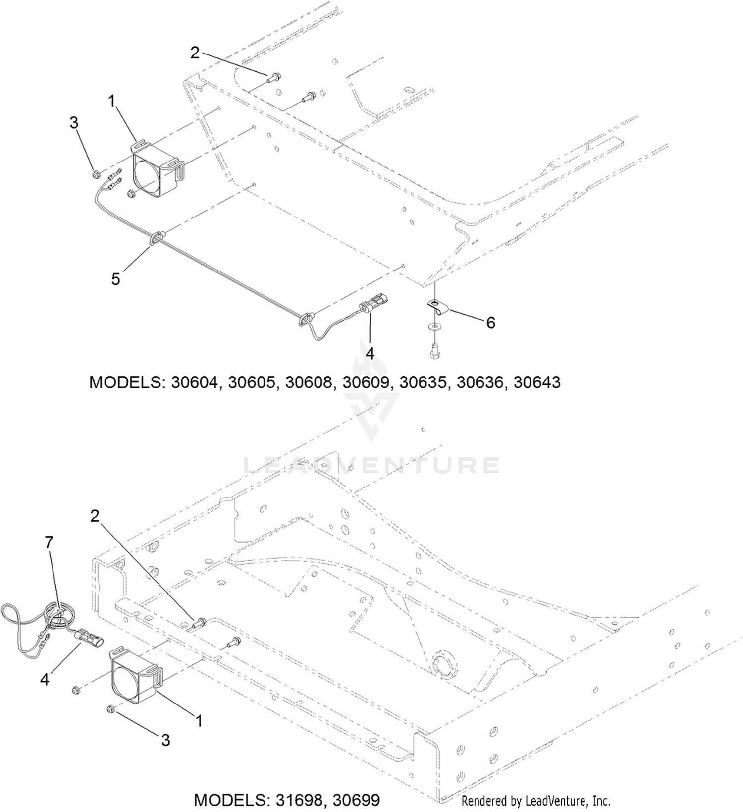 Backup Alarm Assembly
