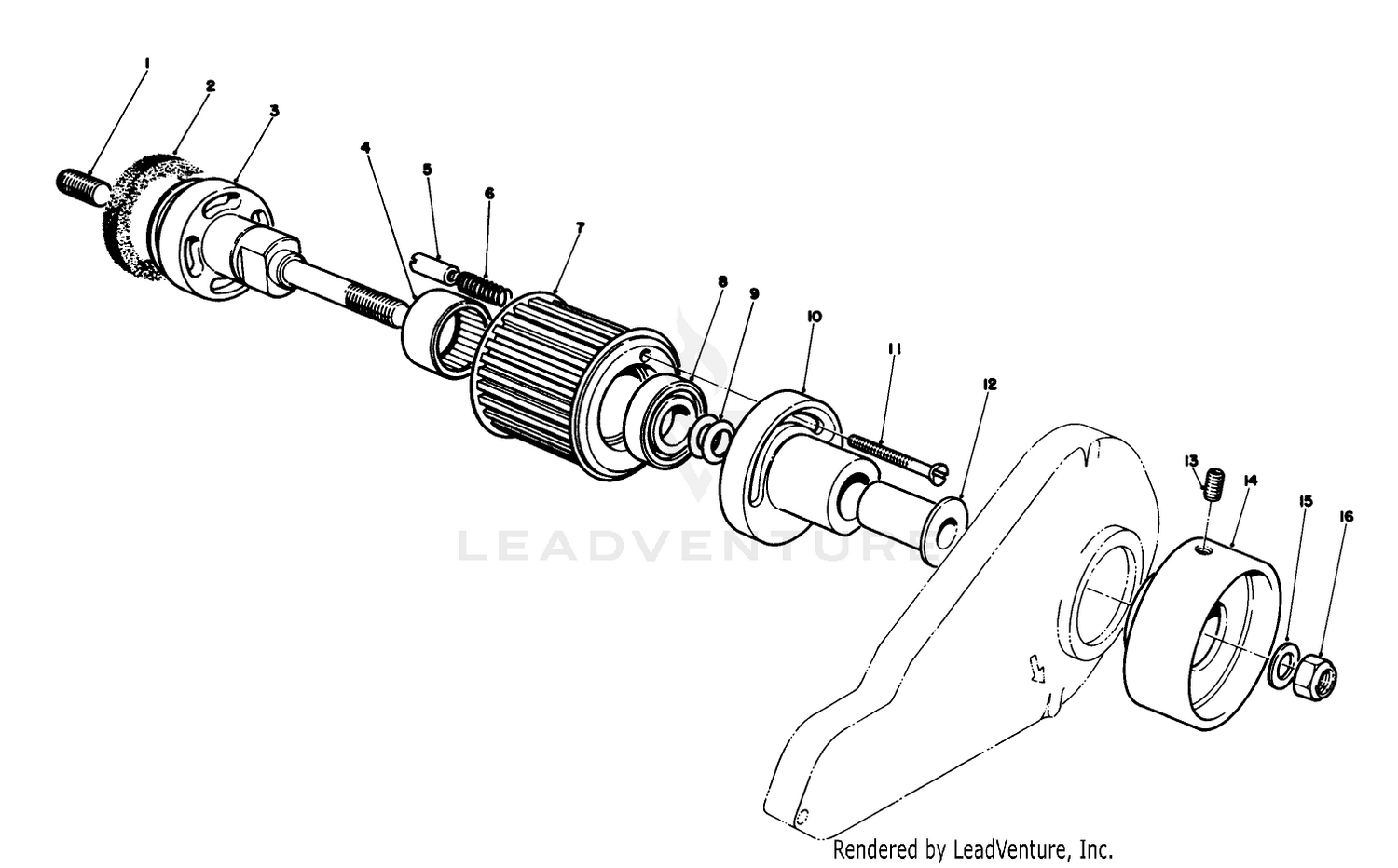 Clutch Assembly Part No. 65-9600