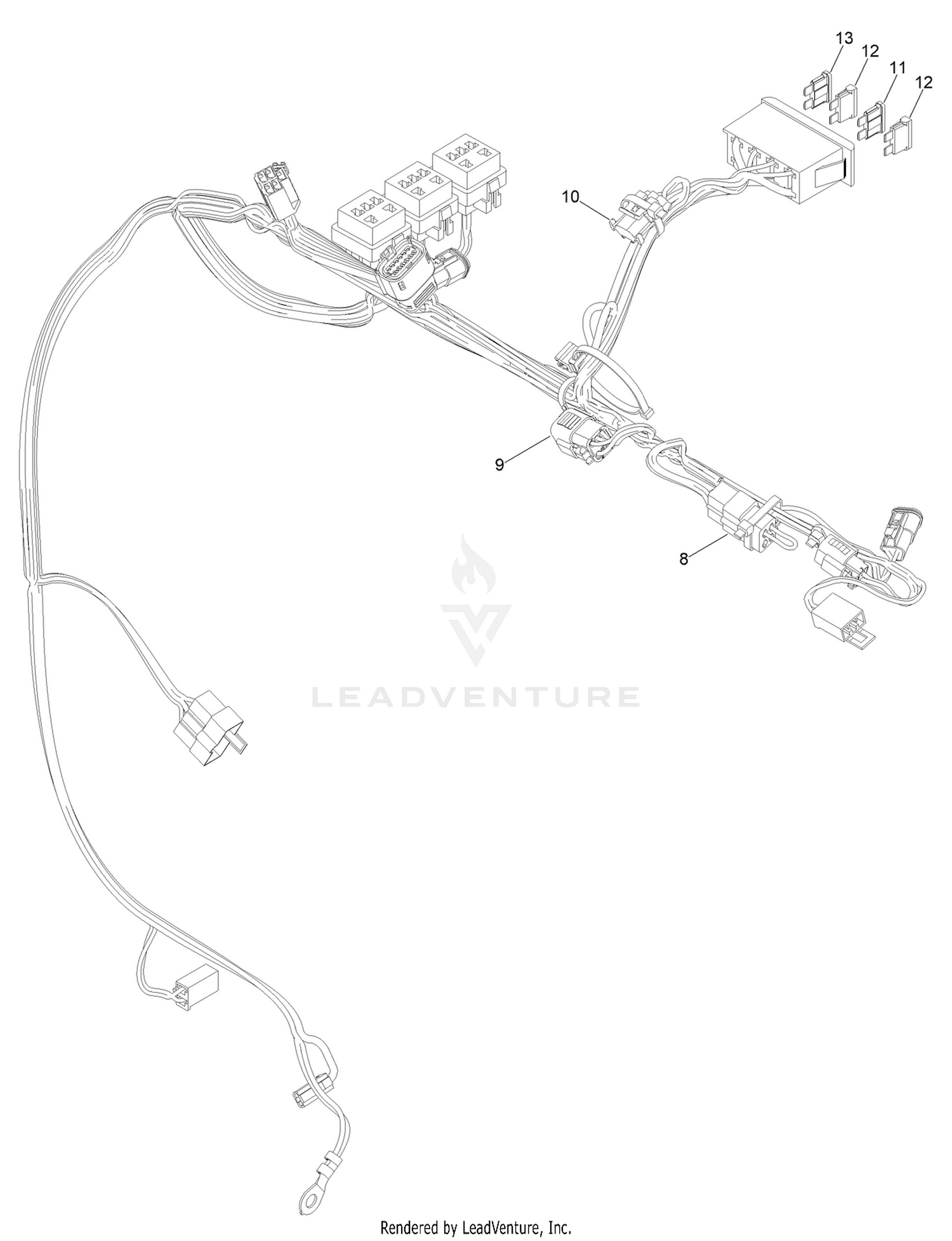 Wire Harness Assembly No. 122-4226