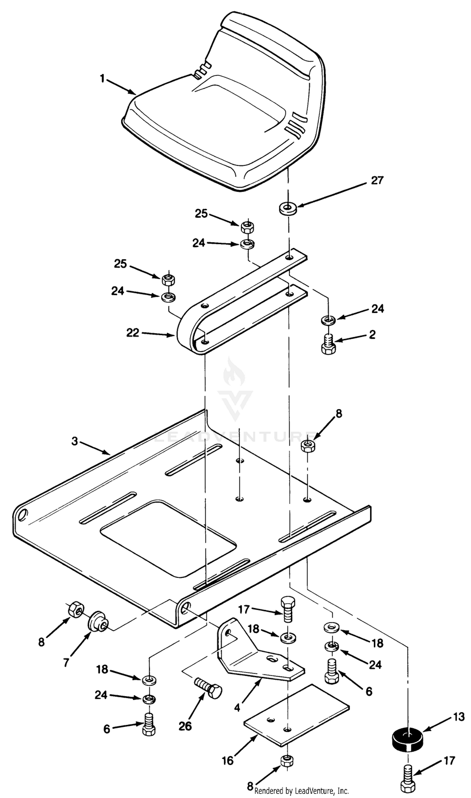 Seat Assembly (212-5  212-H)