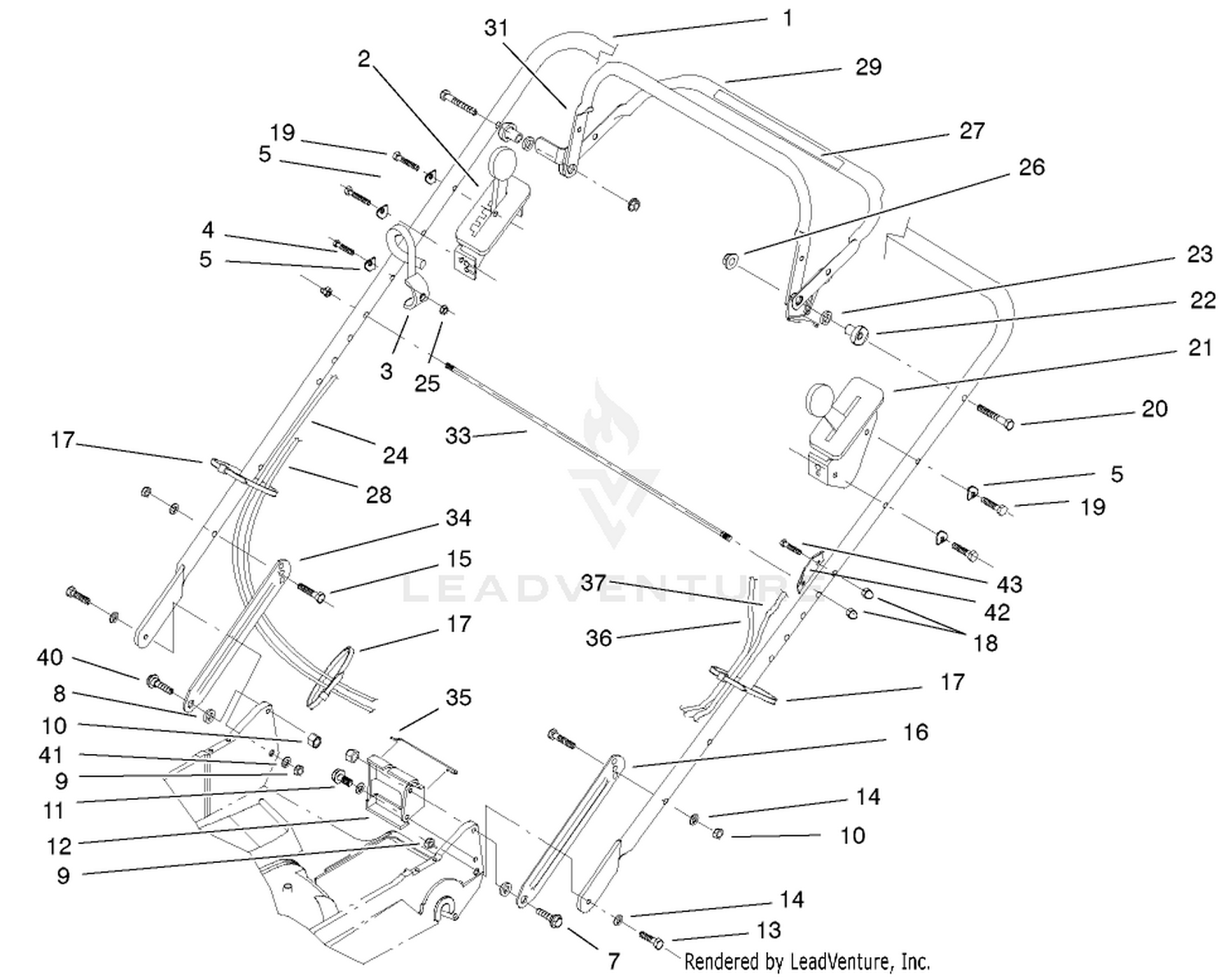 Handle And Control Assembly