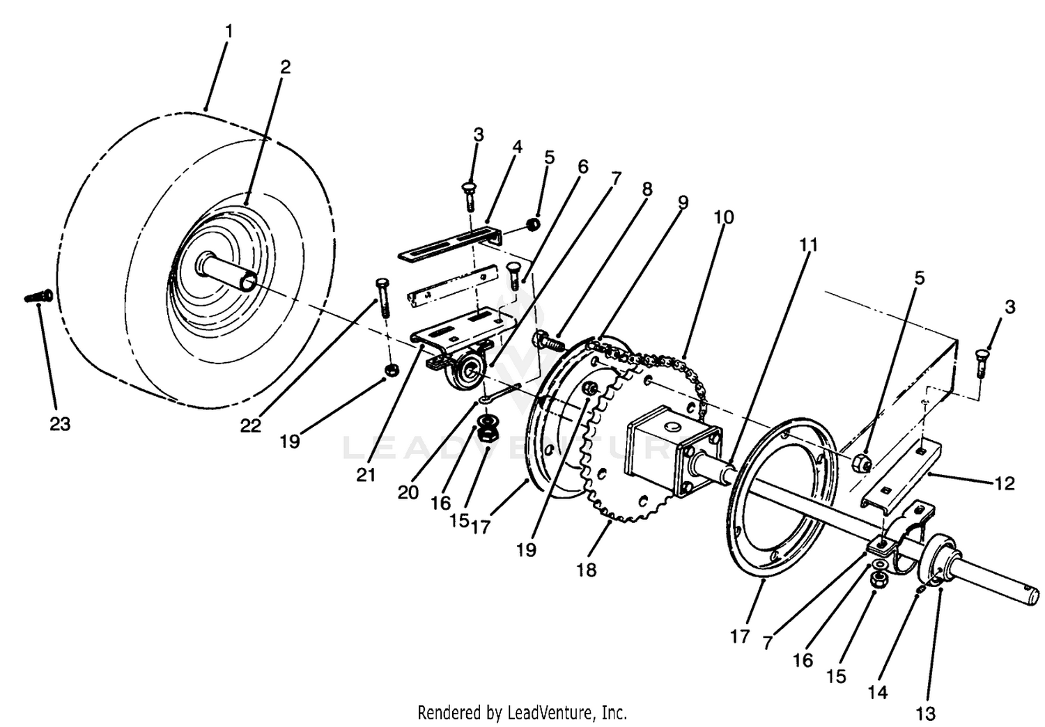 Rear Axle Assembly