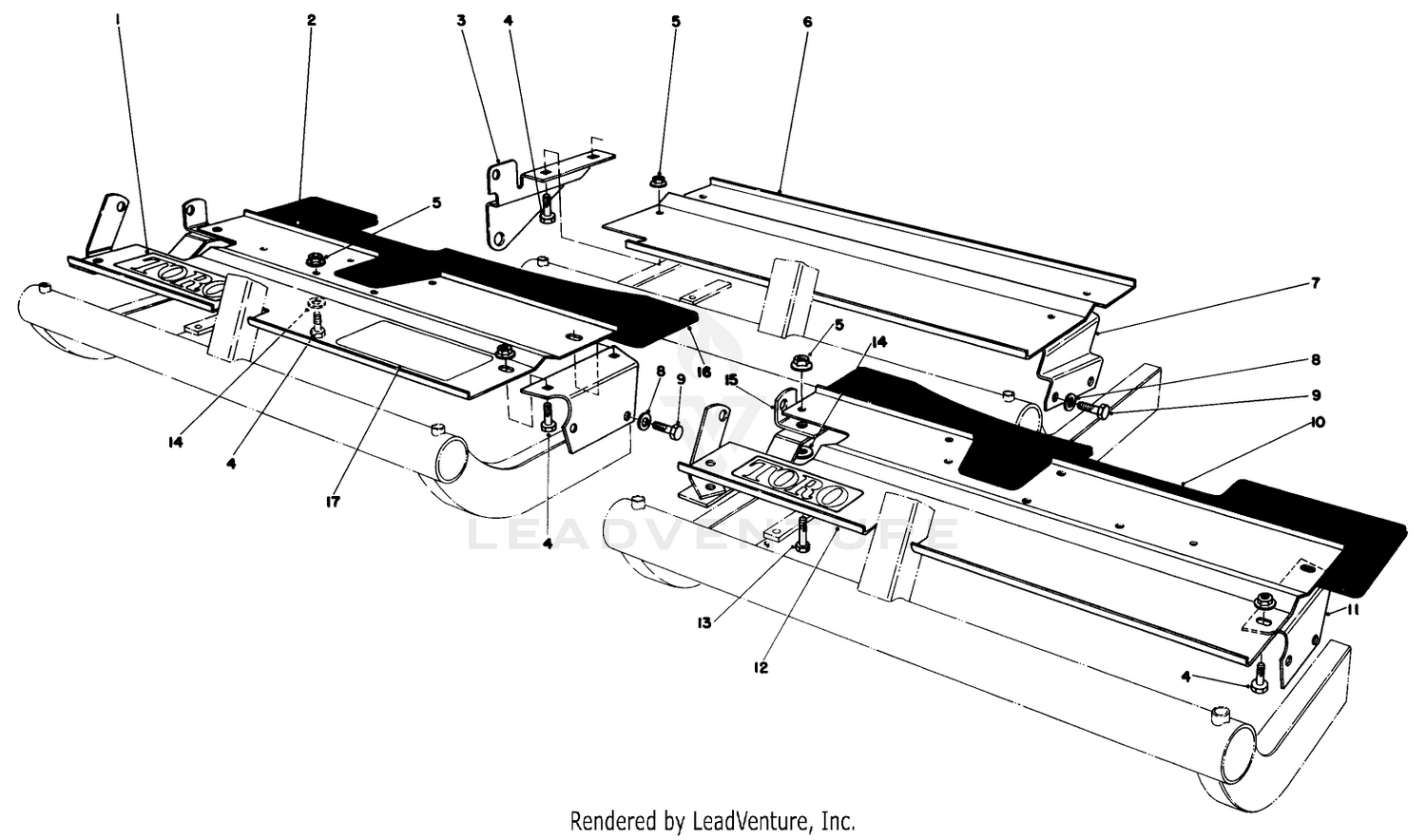 Grass Shield Assembly (7 Blade)