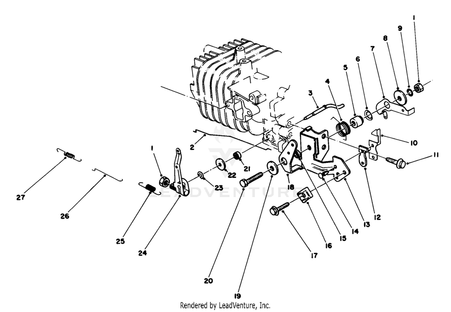Governor Assembly (engine No. 47pg6)