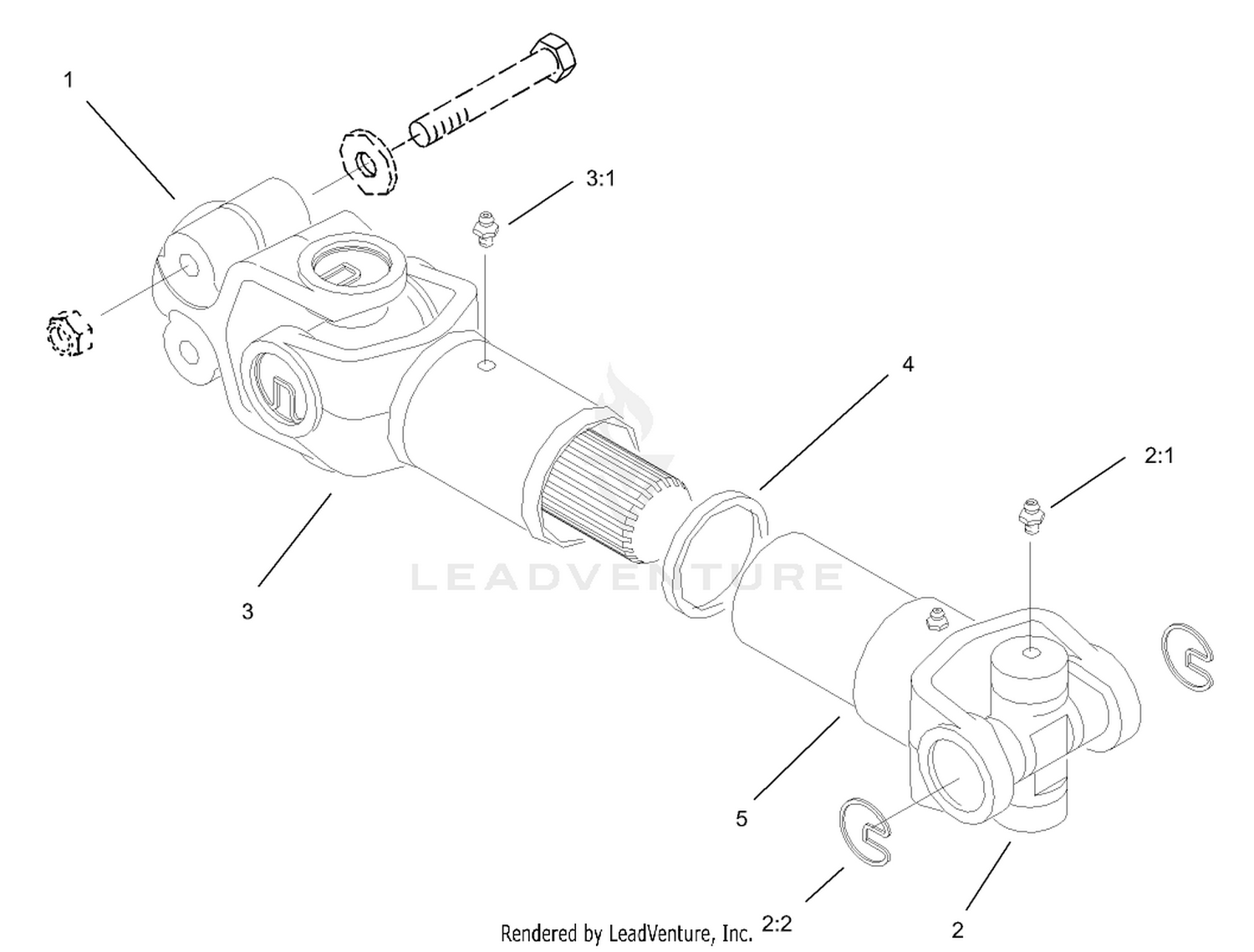 Driveshaft Assembly No. 98-2918