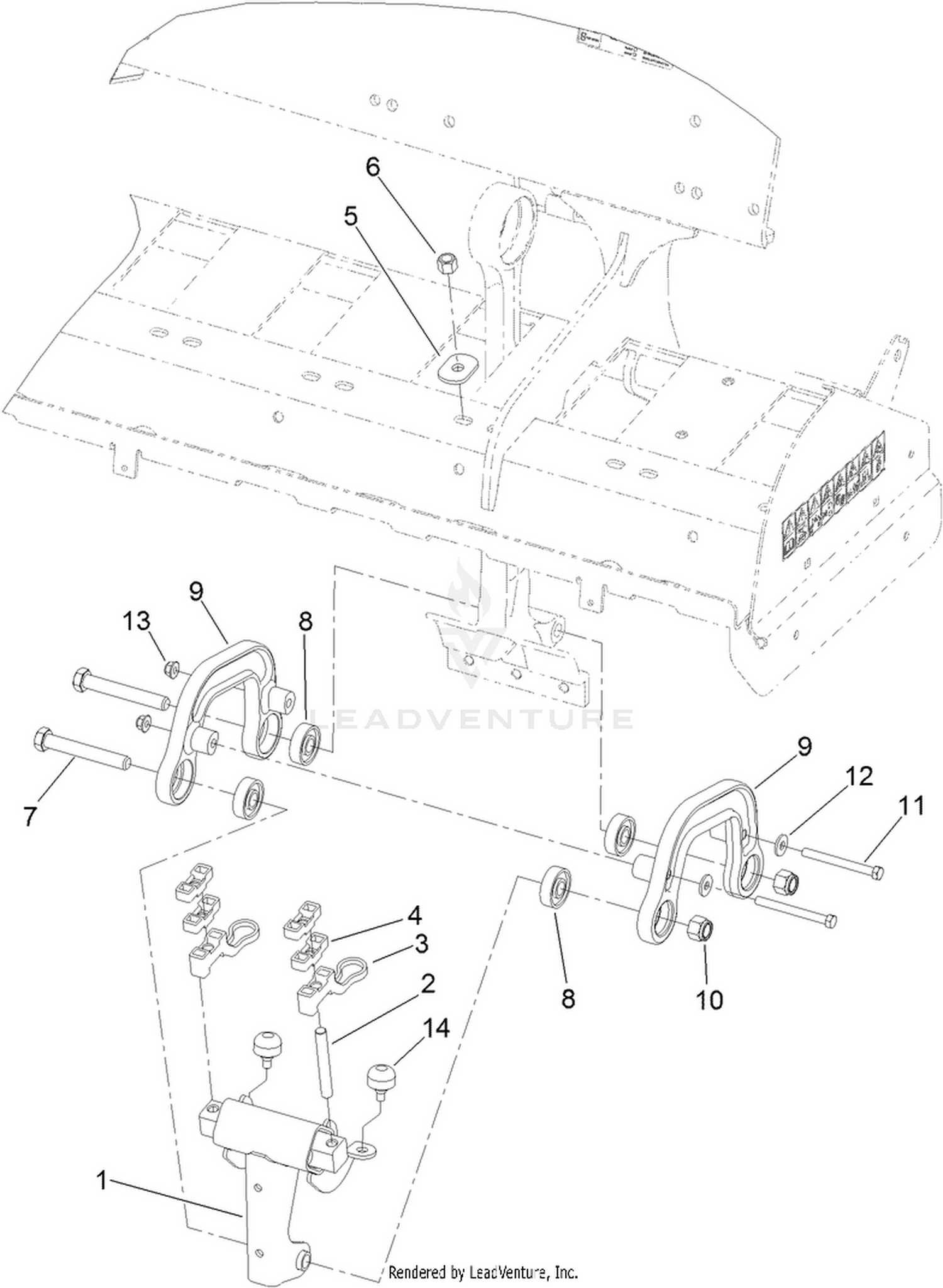 Roto-Link Damper Assembly