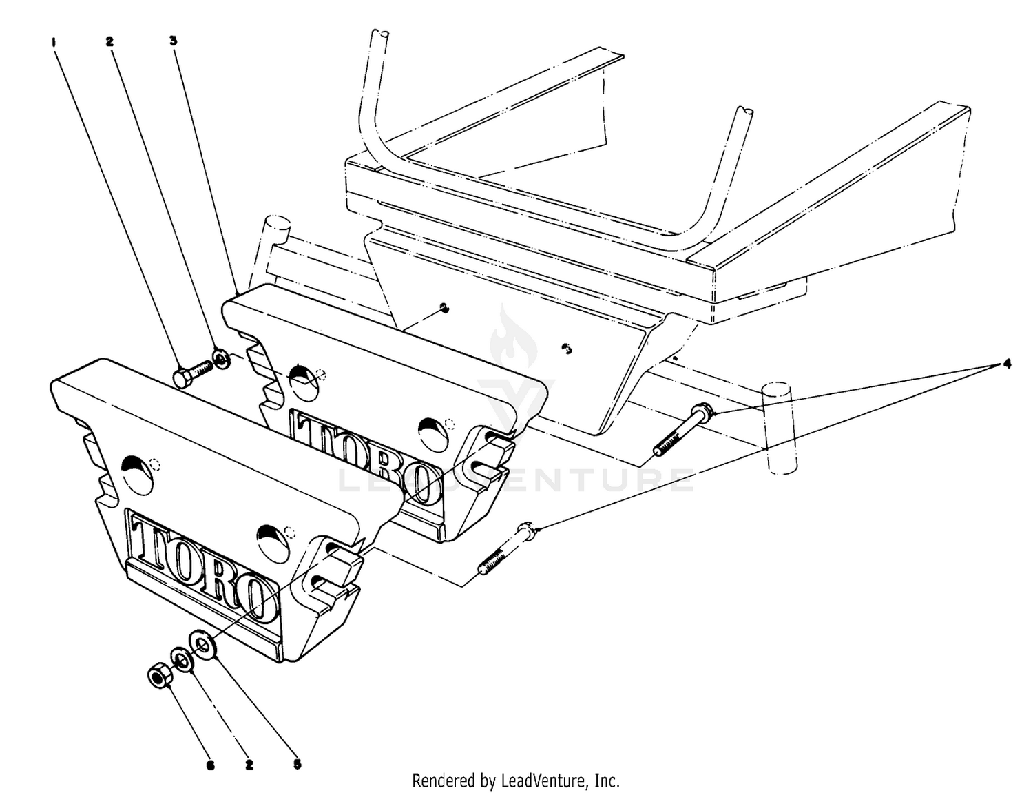 Rear Weight Kit Model No. 24-5780 (optional)