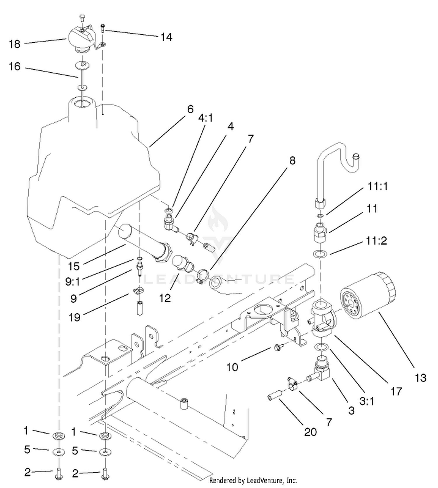 Hydraulic Tank Assembly