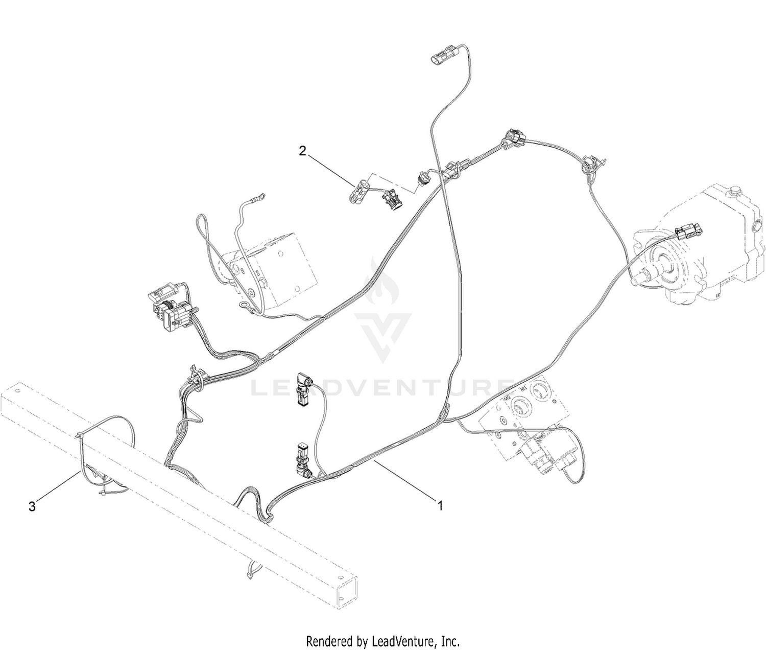 Rear Wire Harness Assembly