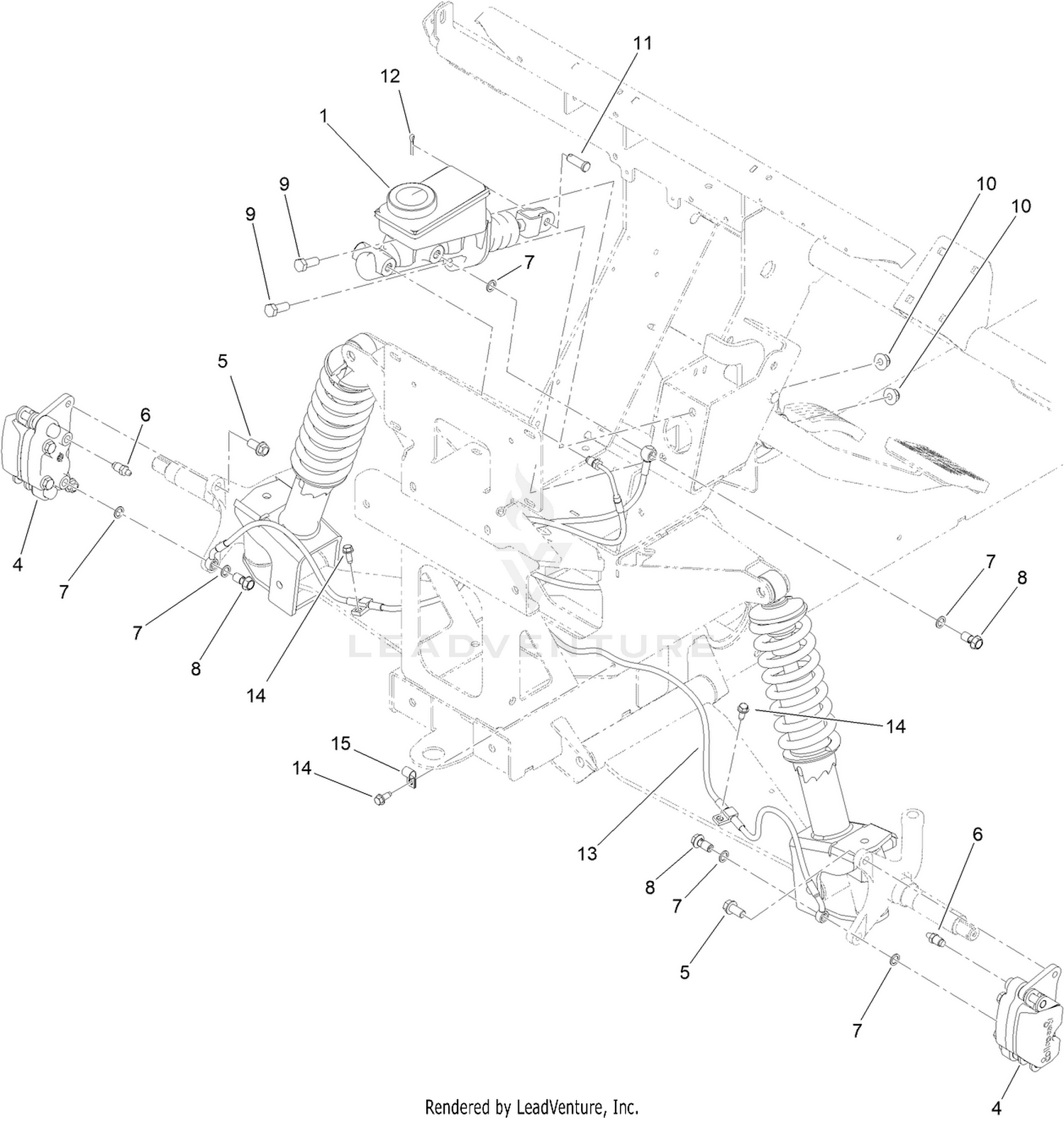 Front Brake Assembly