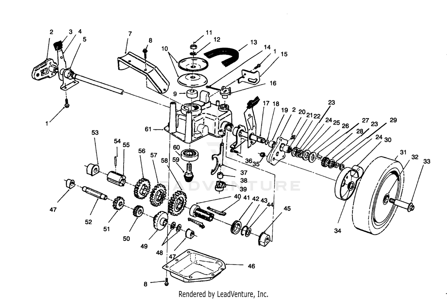 Gear Case Assembly