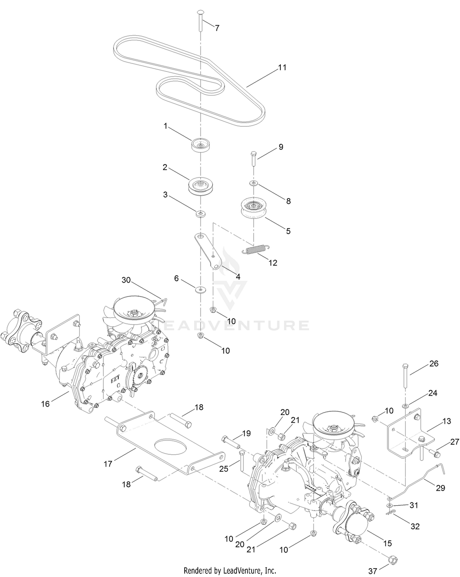Traction Drive Assembly