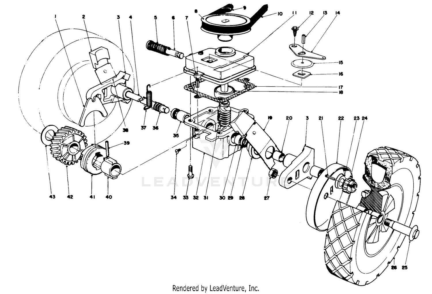 Gear Case Assembly