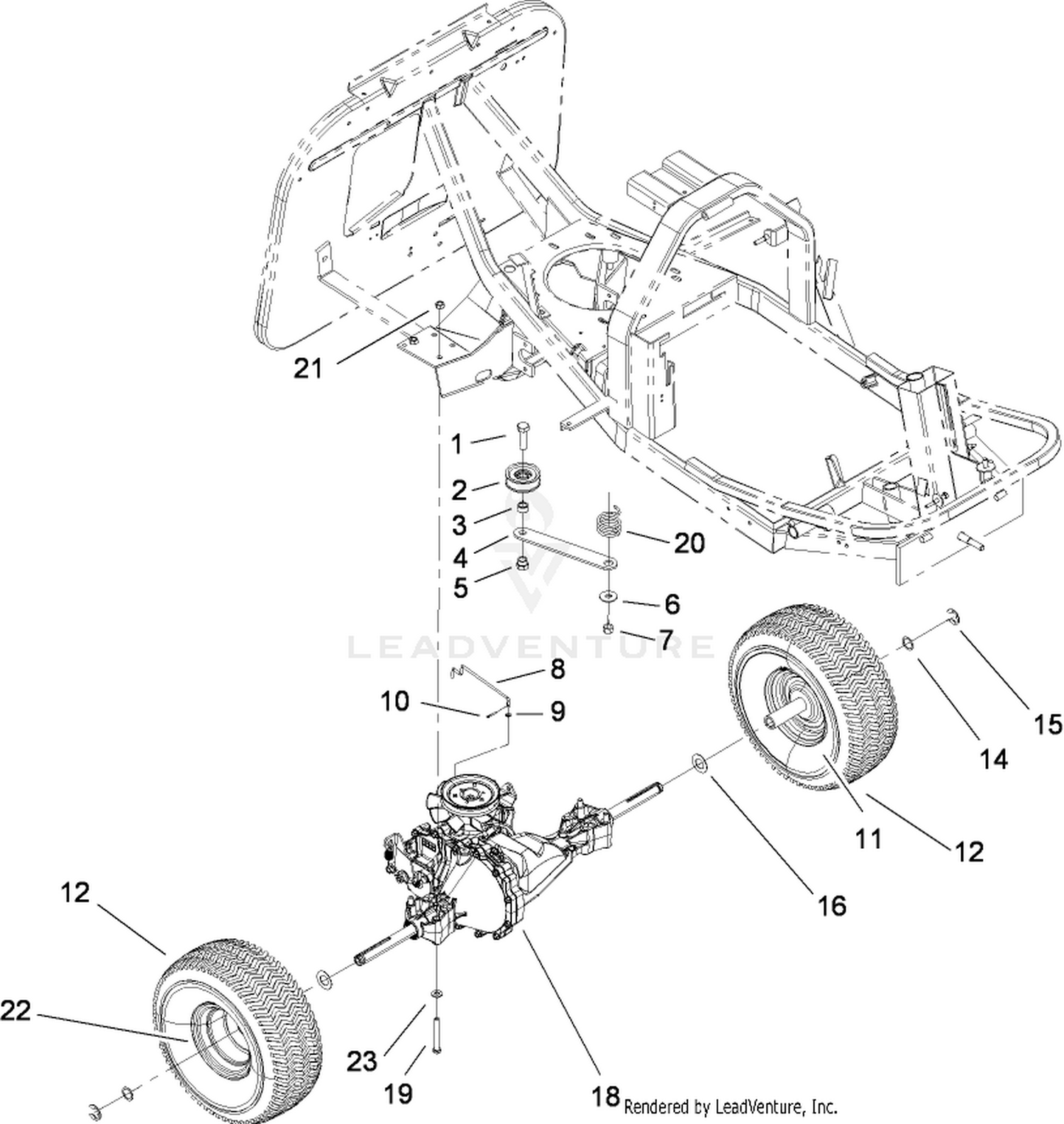Hydro Transaxle Assembly