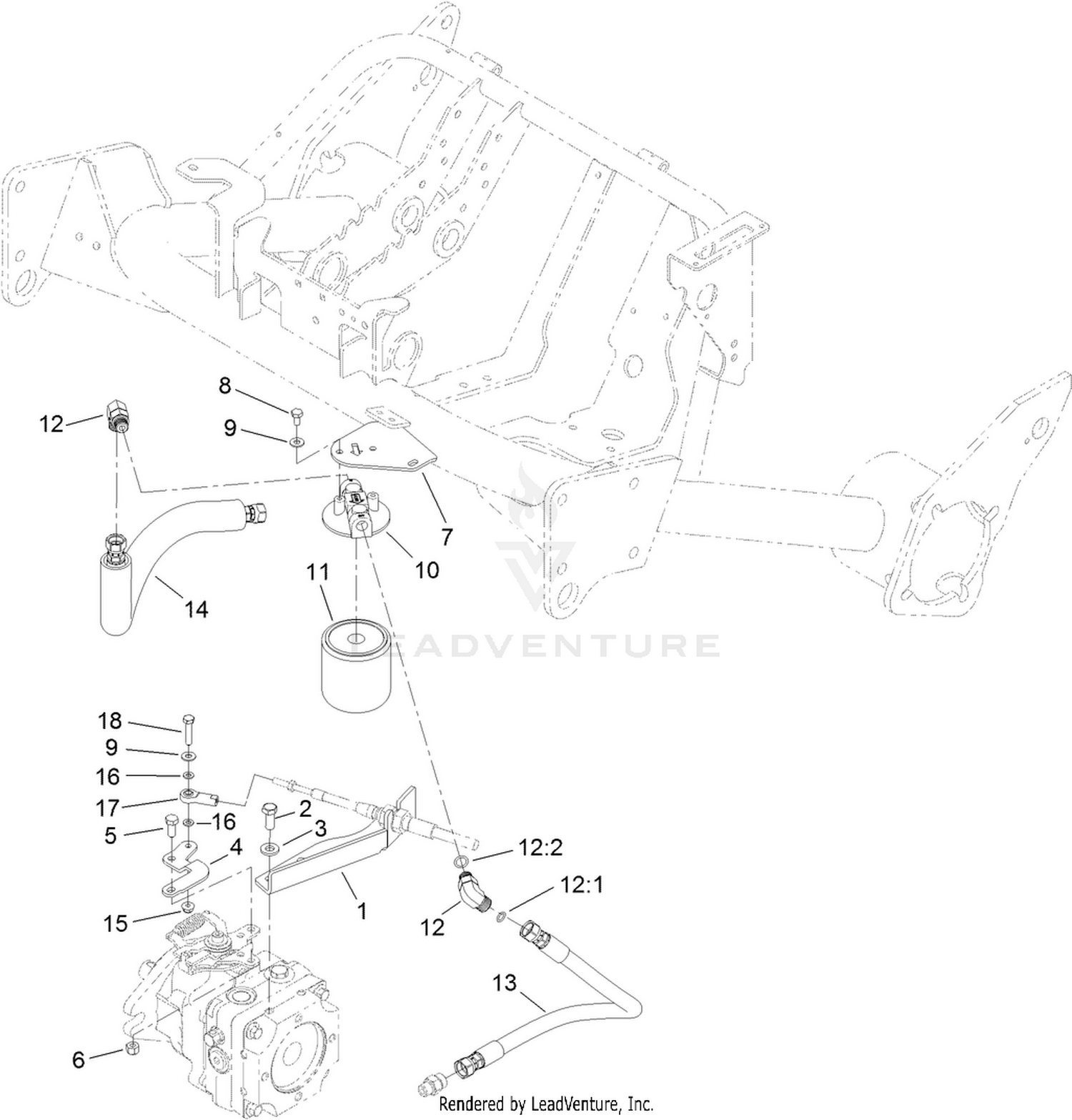 Neutral System and Hydraulic Return Assembly