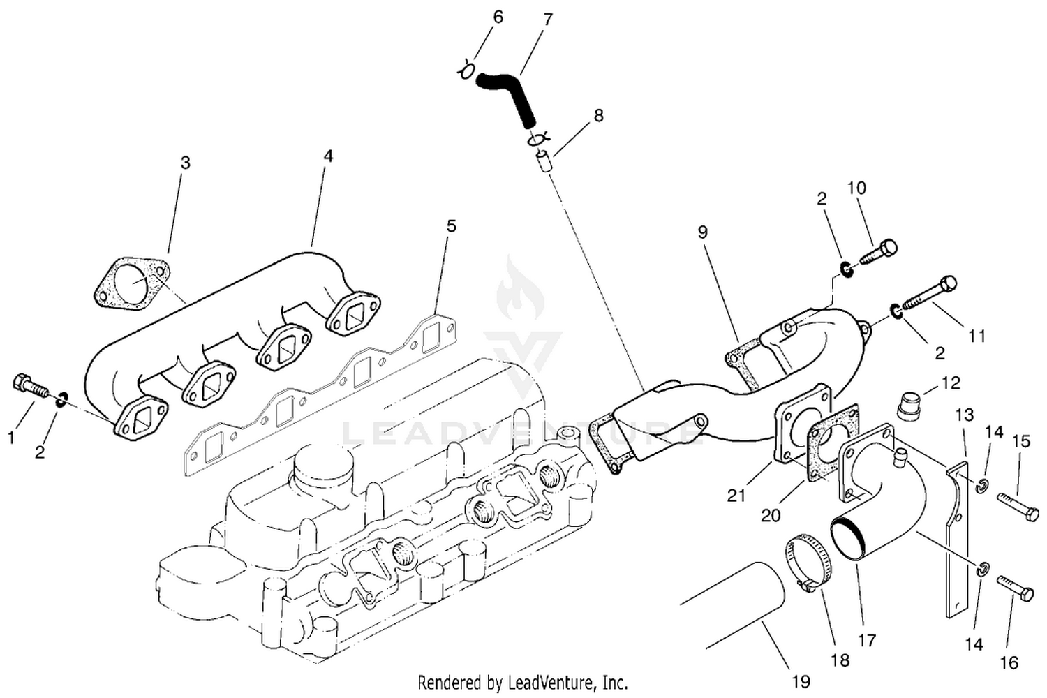 Intake  Exhaust Manifold