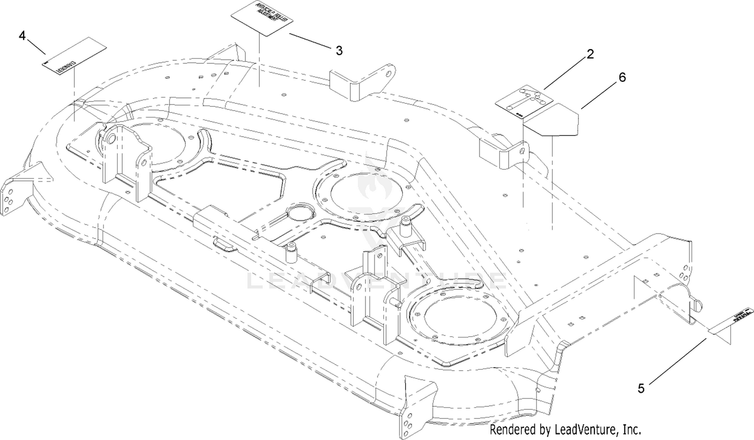 52in Deck Assembly No. 108-8571