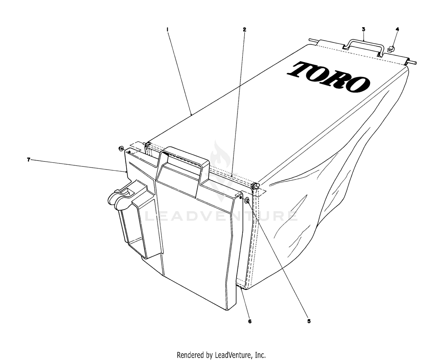 Grass Bag Assembly