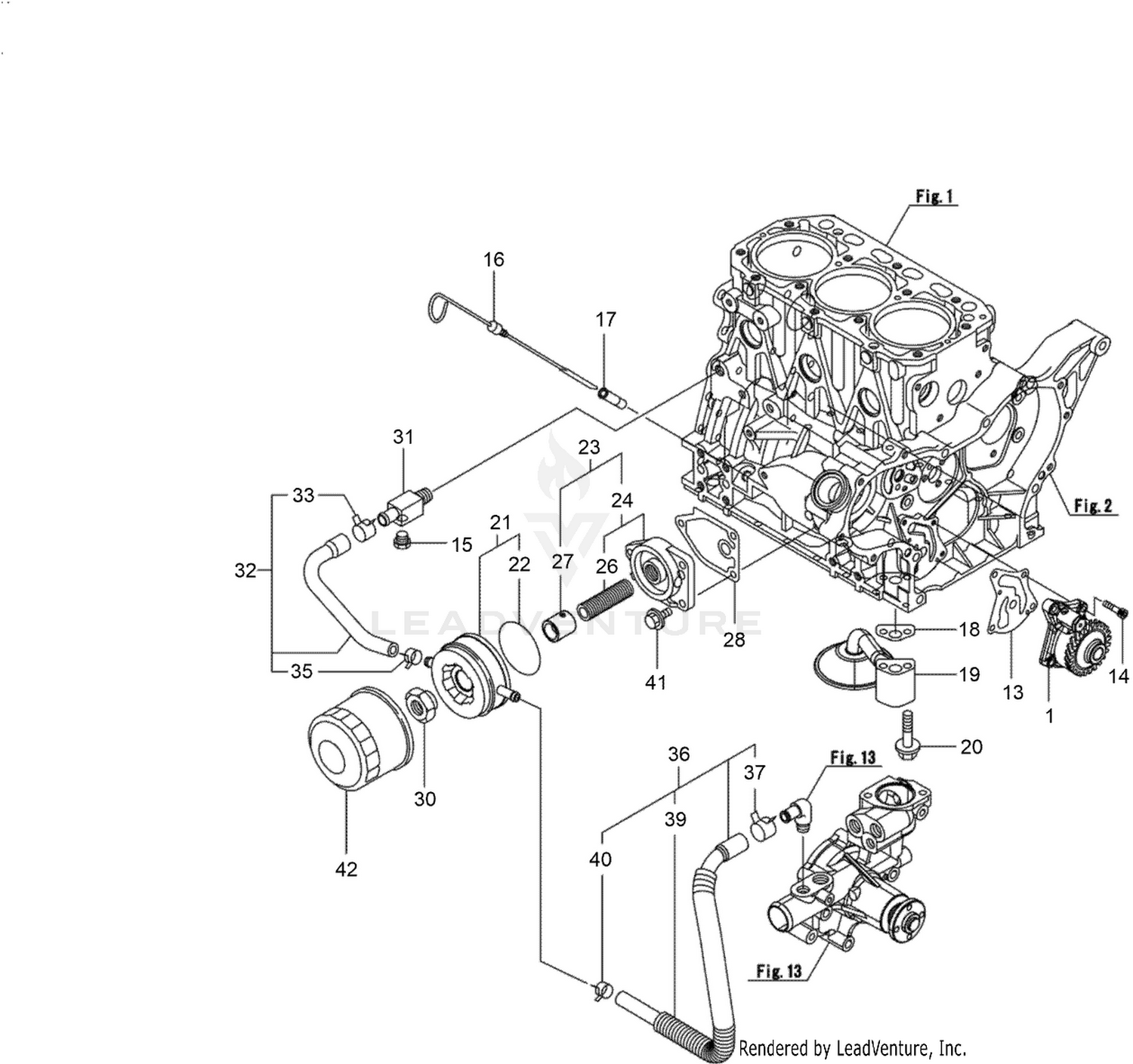 Lube and Oil System Assembly