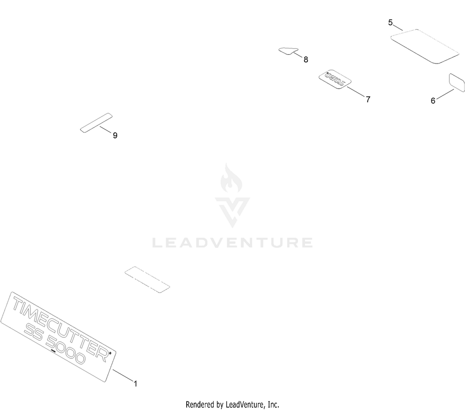 Model Specific Decal Assembly