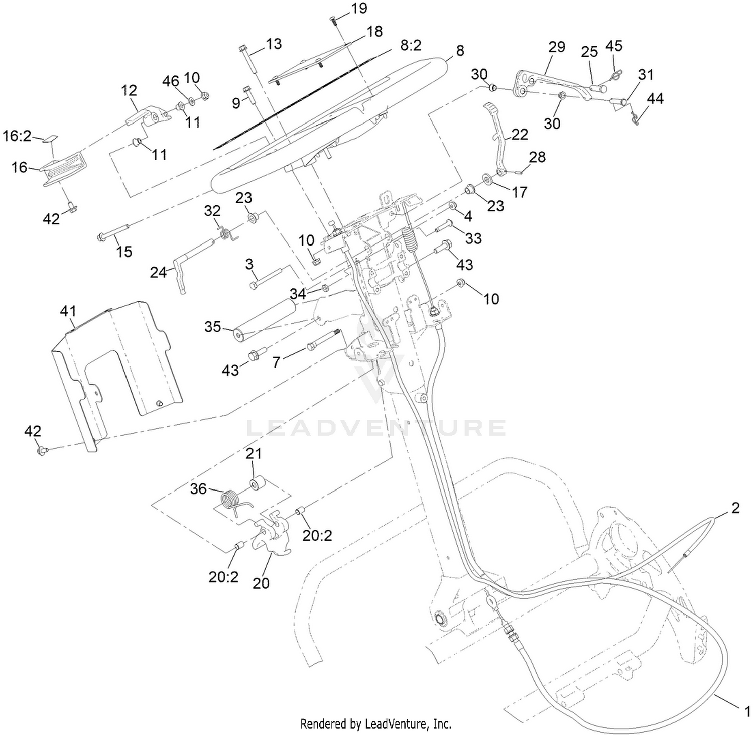 Upper Handle Assembly