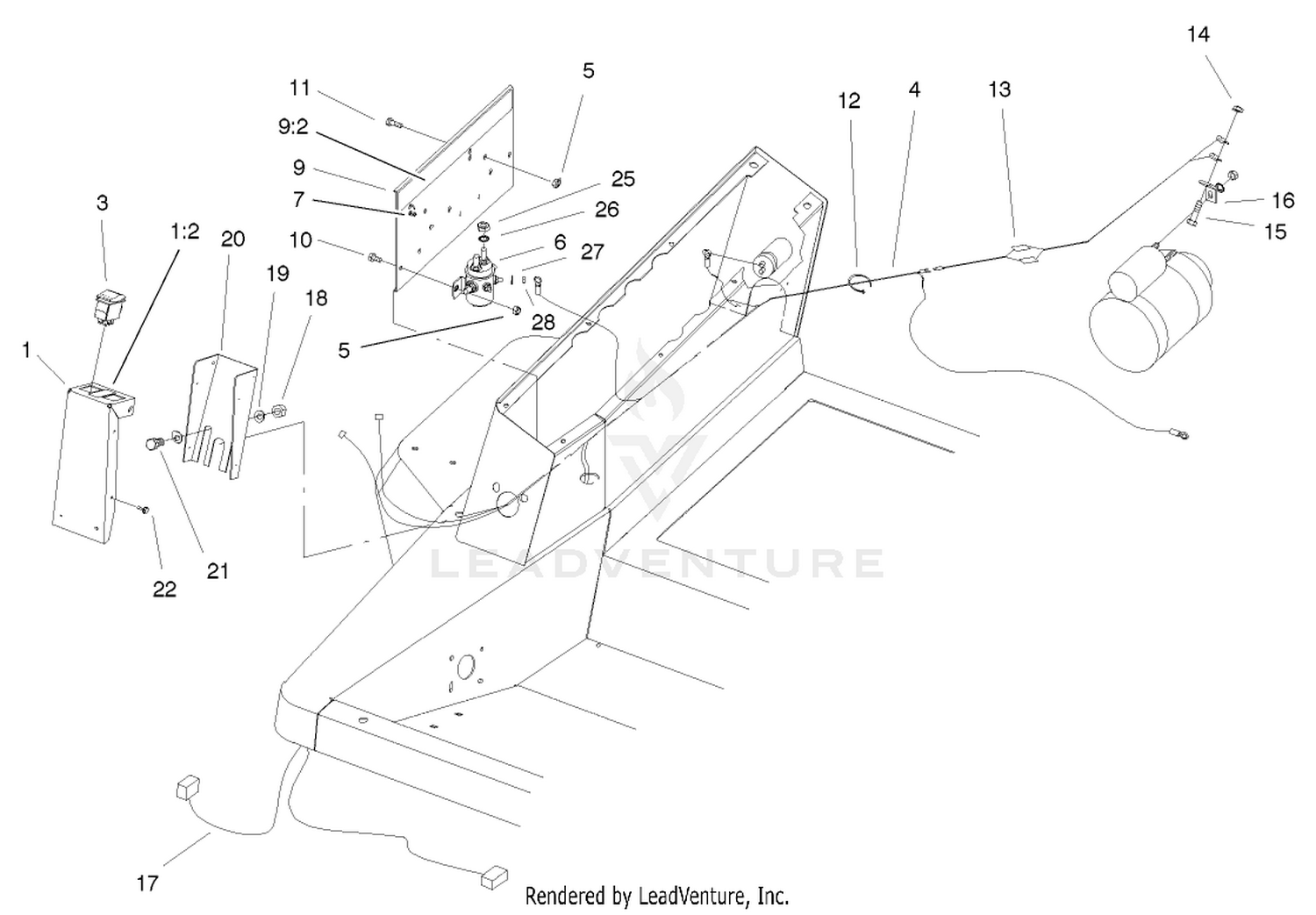 Electrical, Cover, And Switch Assembly