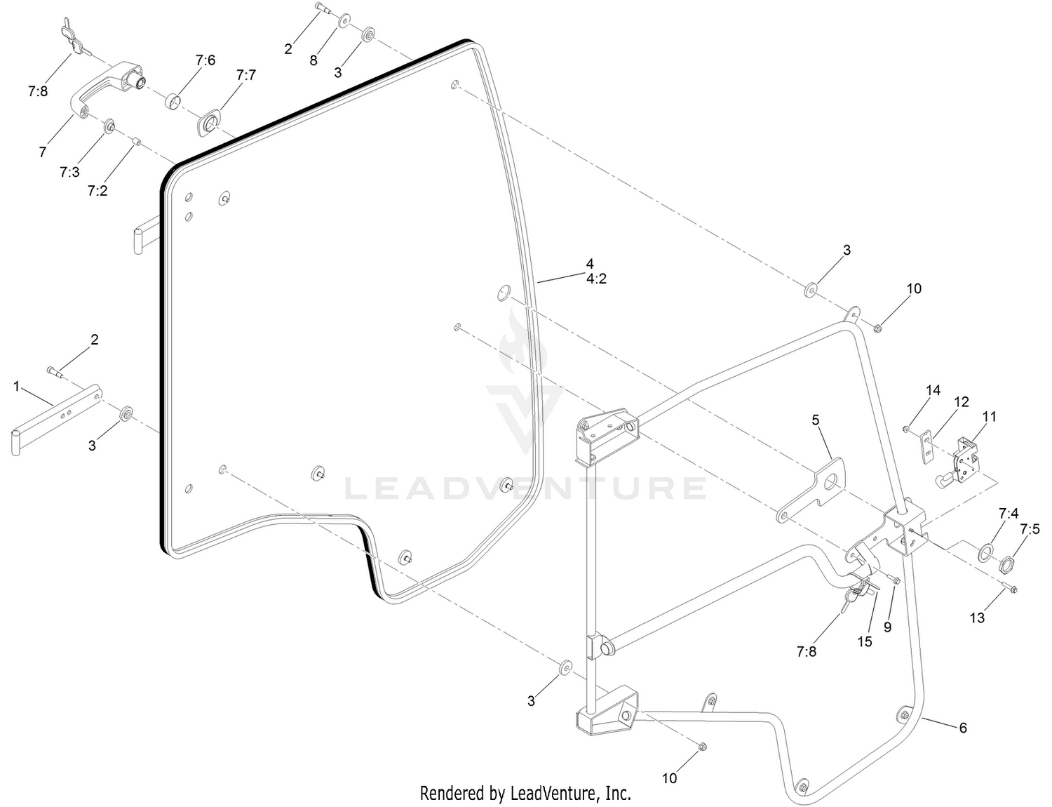 LH Door Assembly