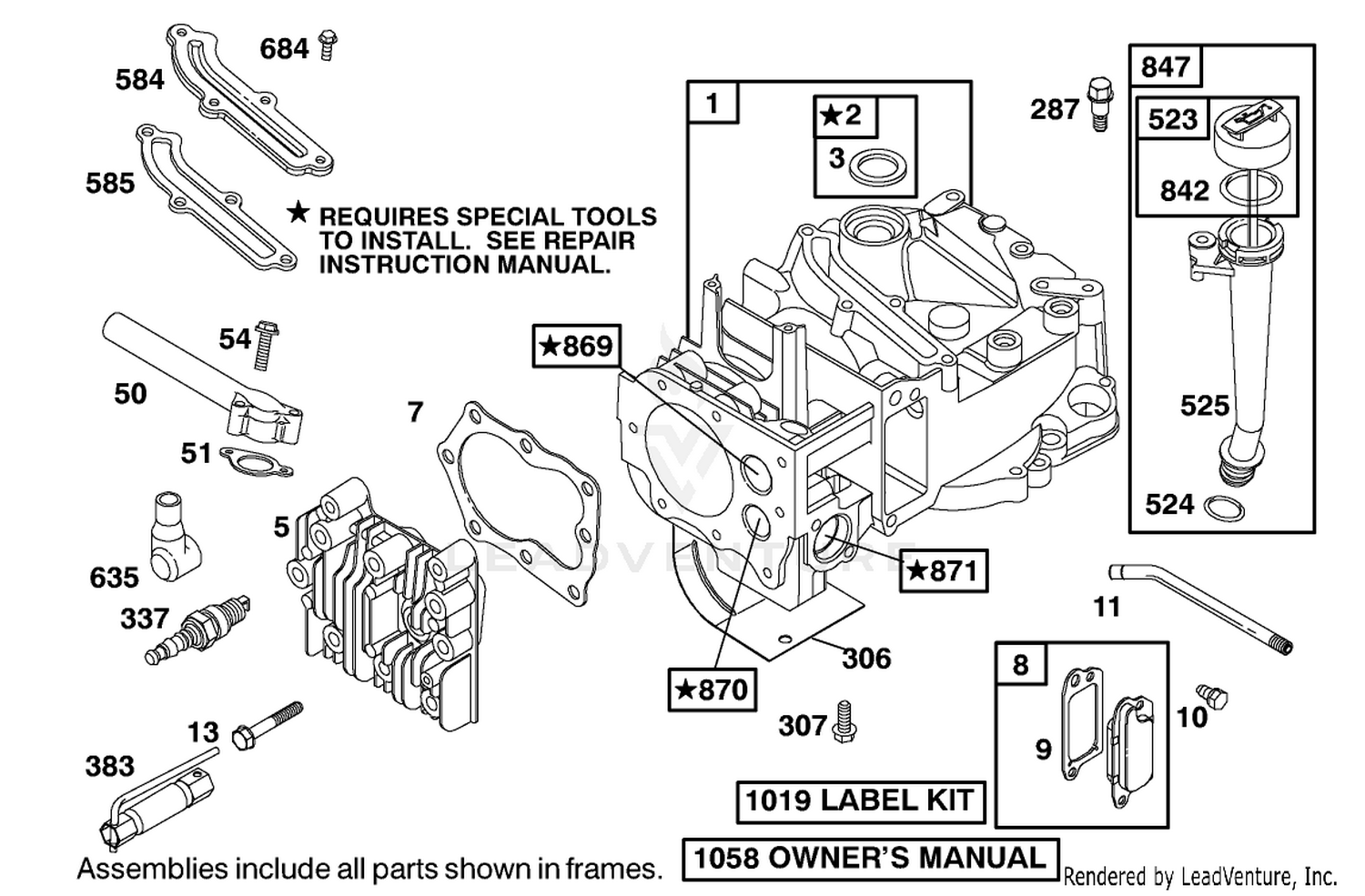 Assembly diagram