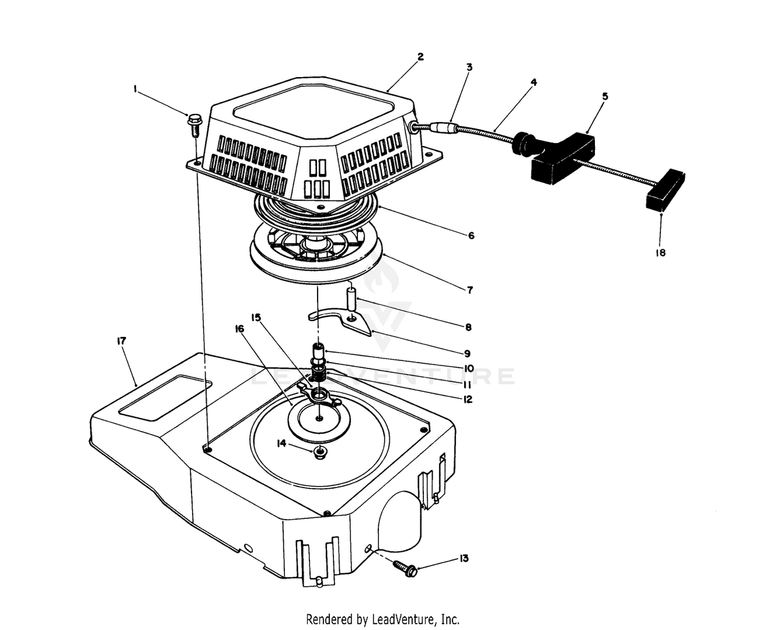 Recoil Assembly (model No. Vmh7)