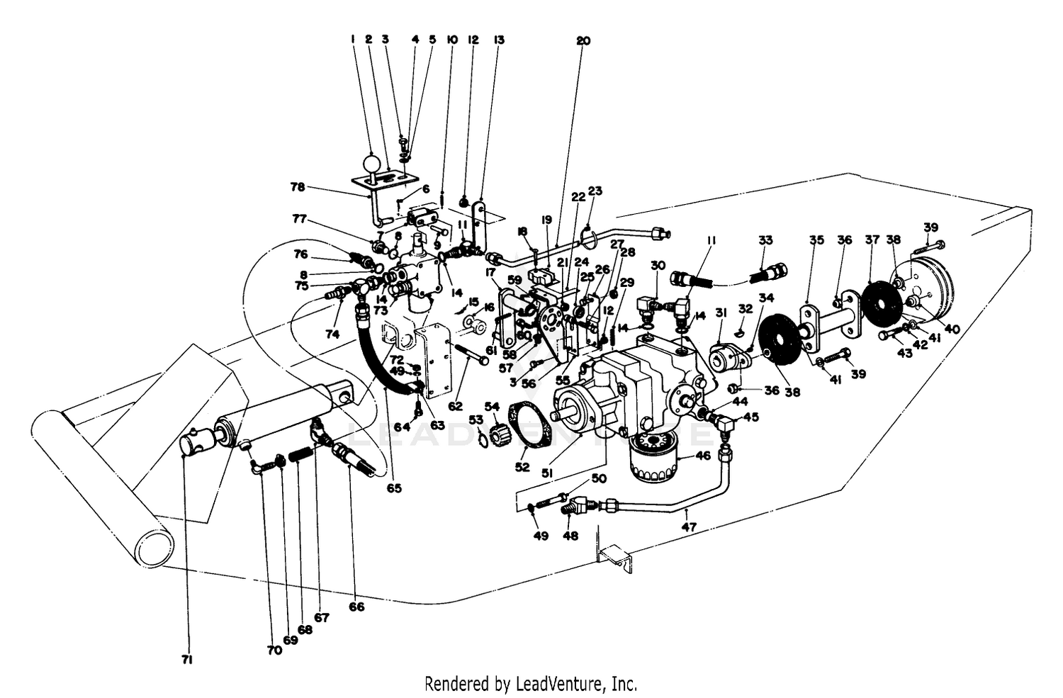 Hydrostatic Transmission  Valve Assembly
