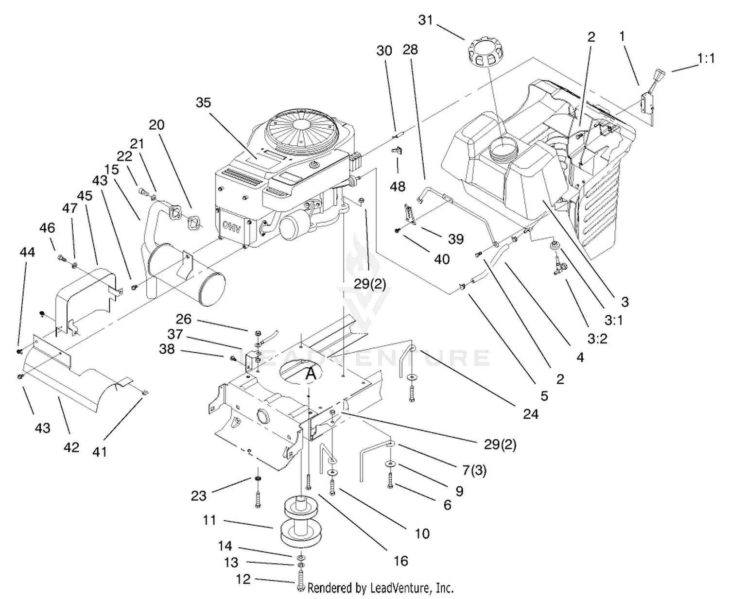 Engine Components Assembly