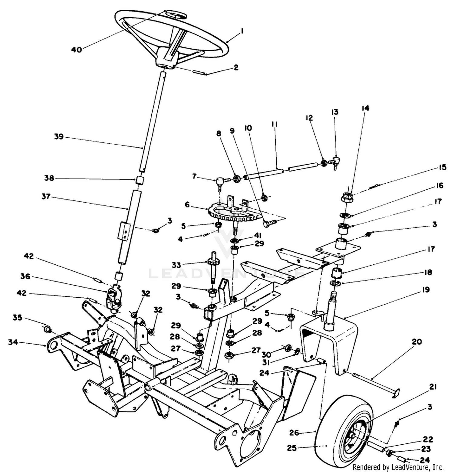 Frame And Steering Assembly
