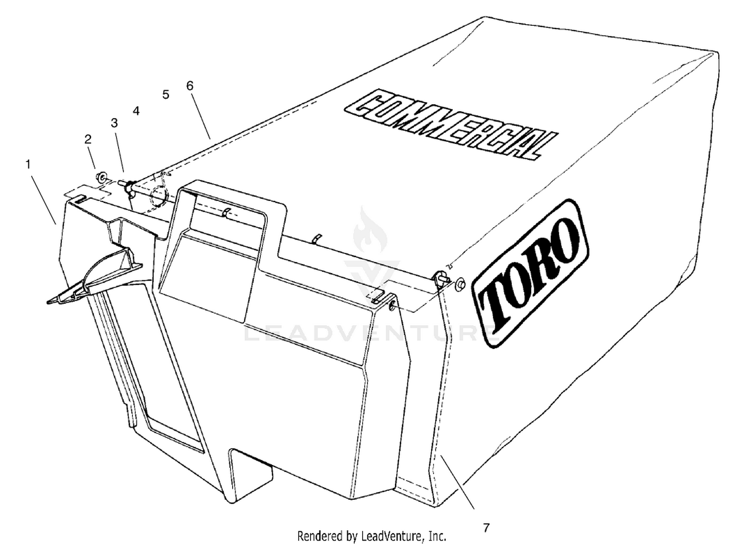 Grass Bag Assembly No. 11-5609