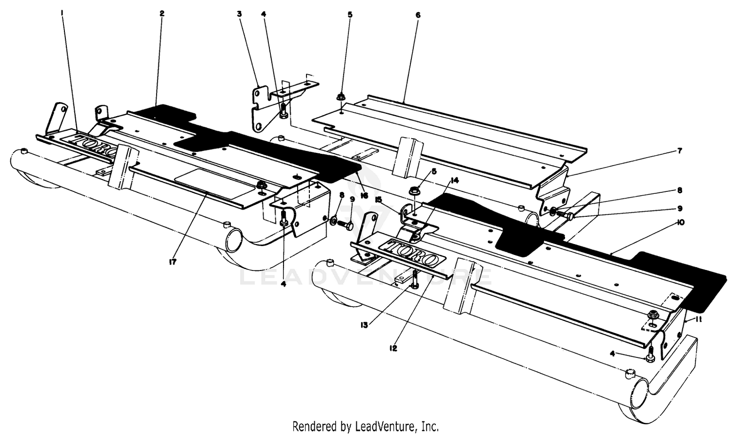 Grass Shield Assembly (5  7 Blade)