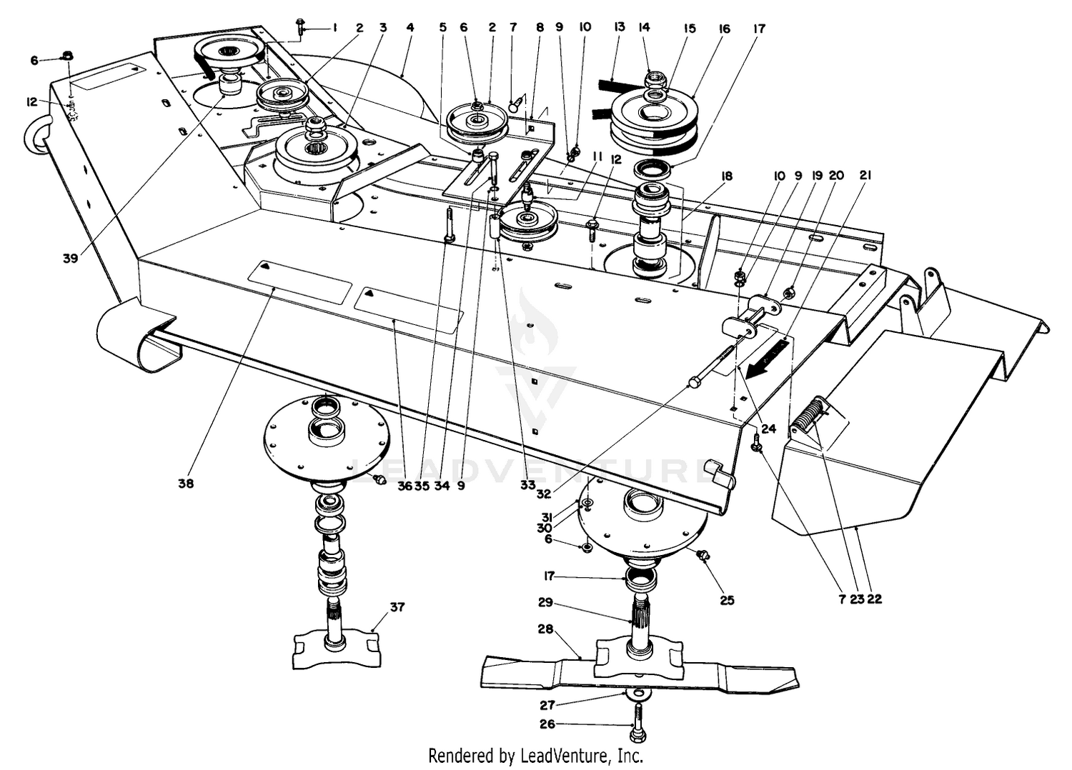 Cutting Unit Model No. 30721