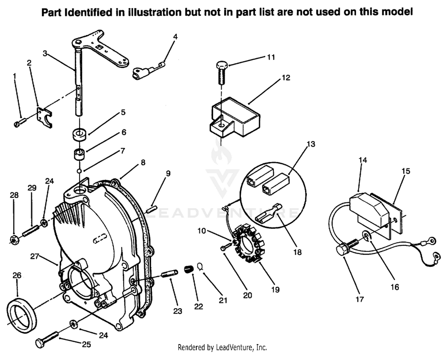 Gear Case  Ignition Controls