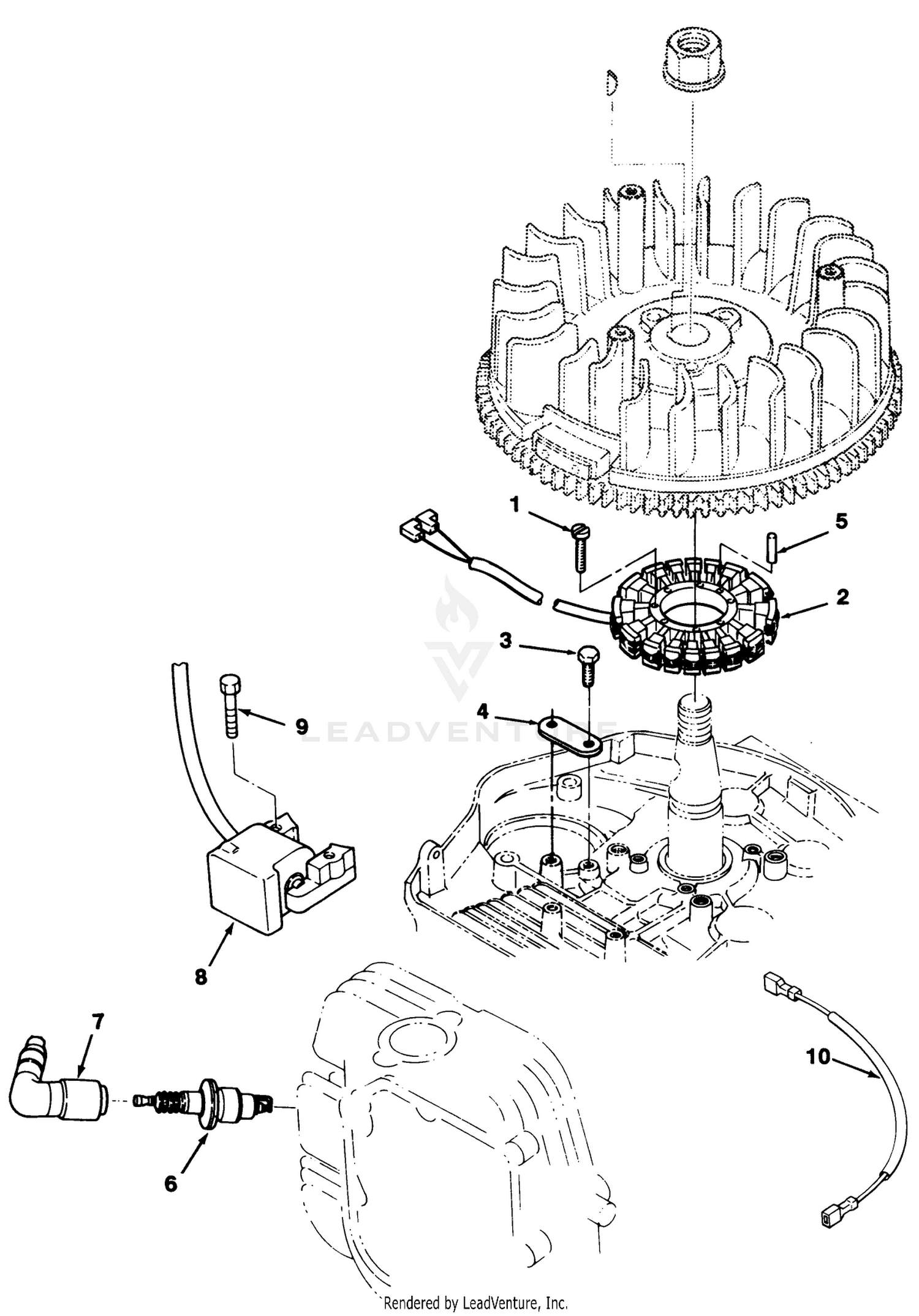 12.5hp Engine Ignition Assembly