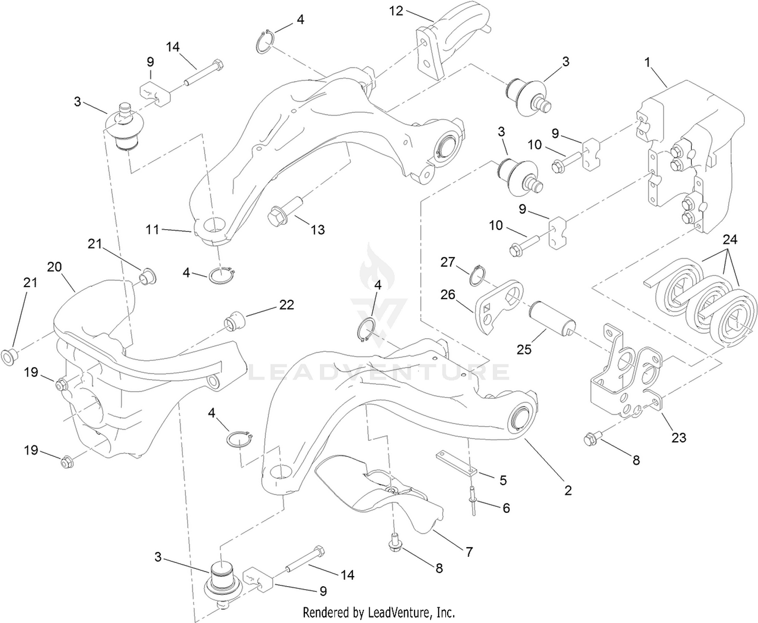 Suspension A-Arm Assembly