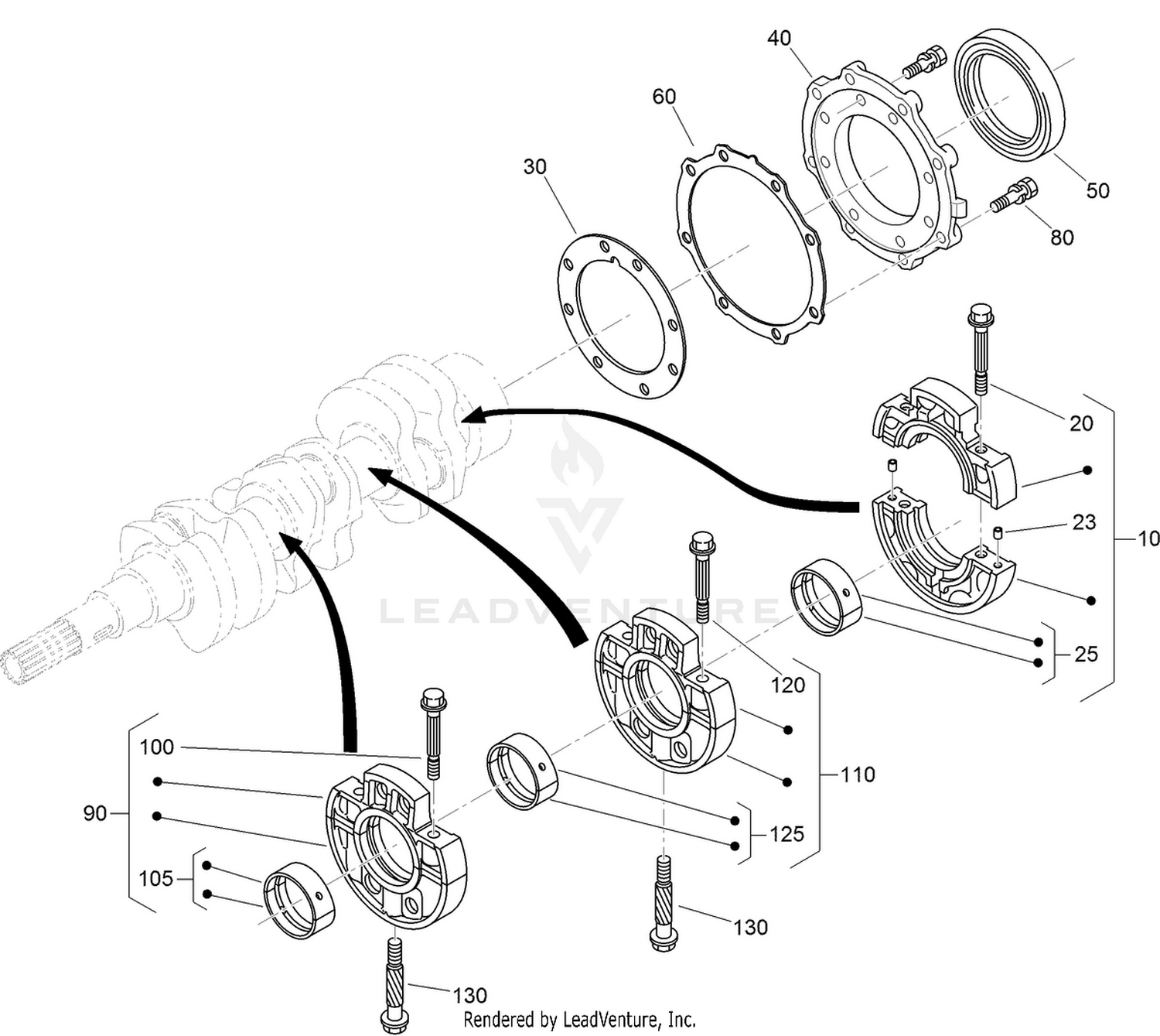 Main Bearing Case Assembly