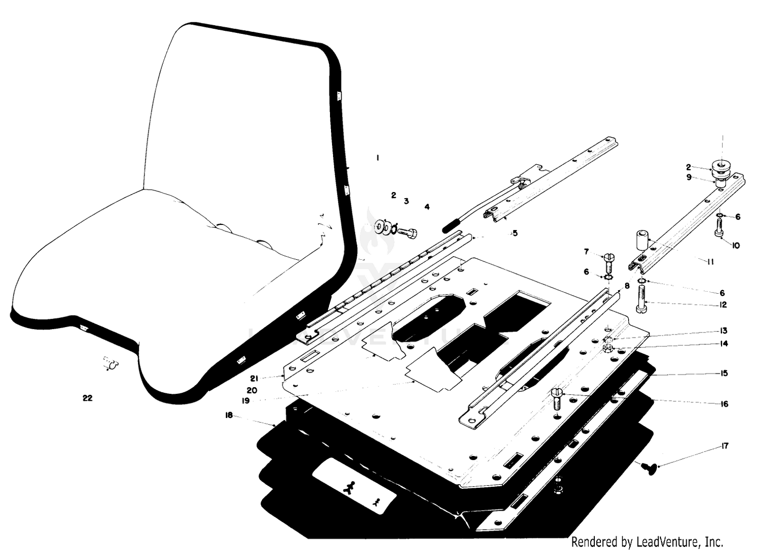 Deluxe Seat Kit Model No. 30766