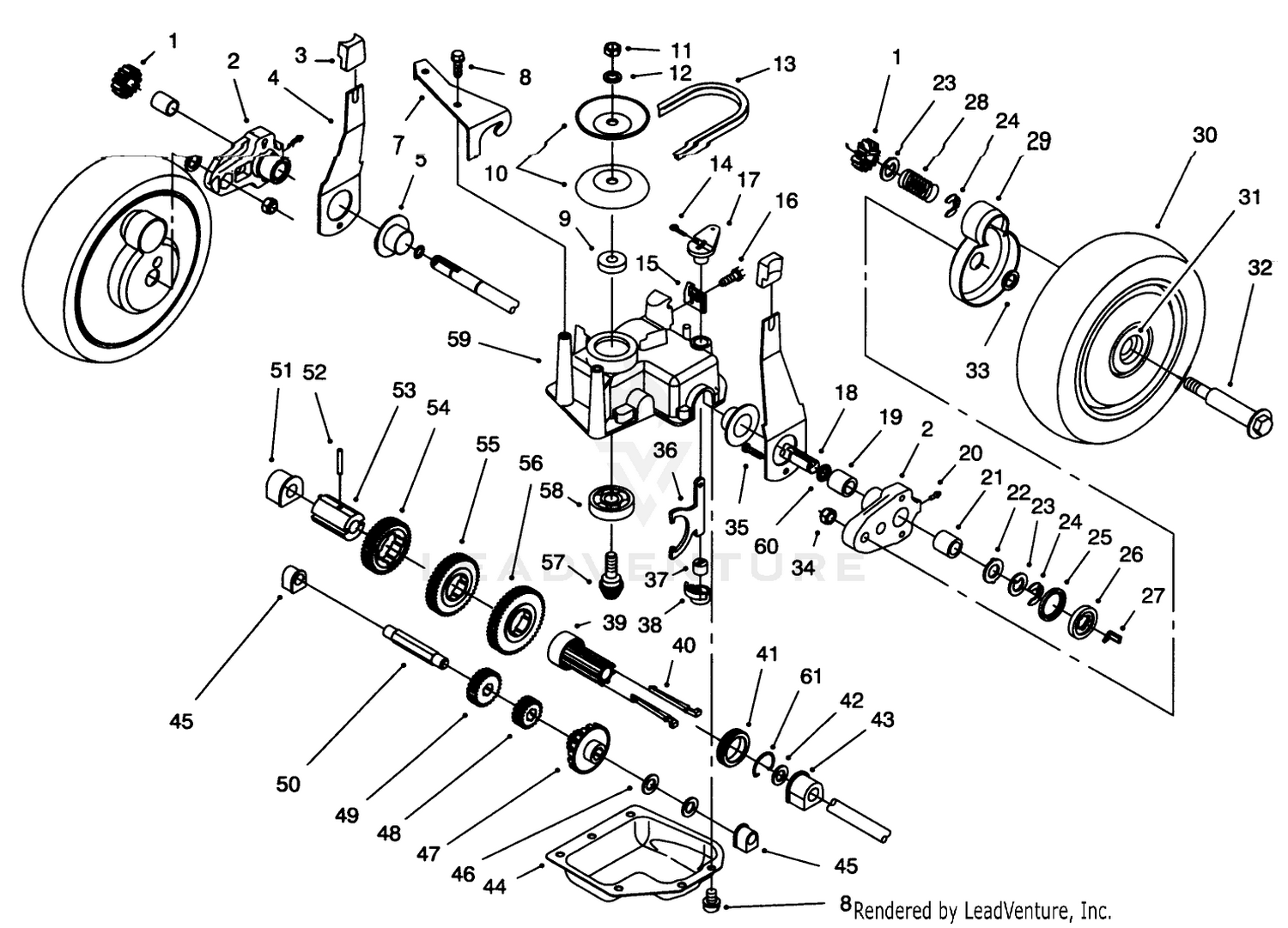 Gear Case Assembly