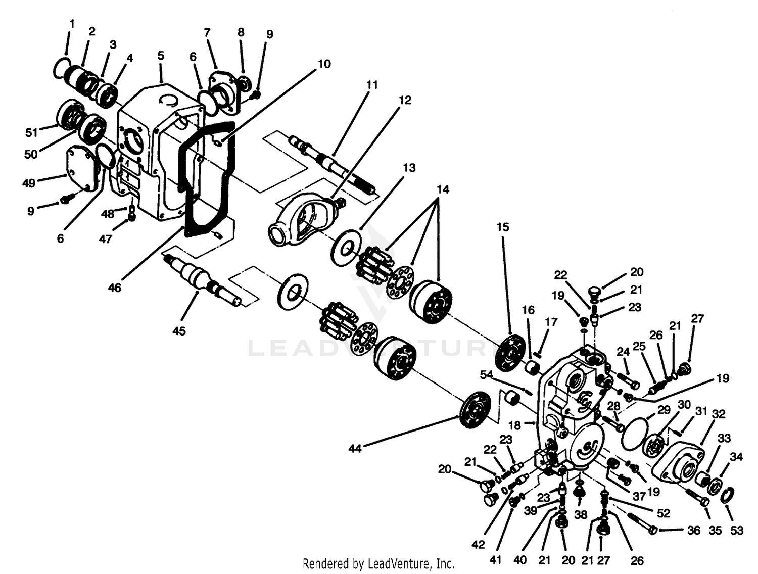 Transmission Assembly No. 75-0012