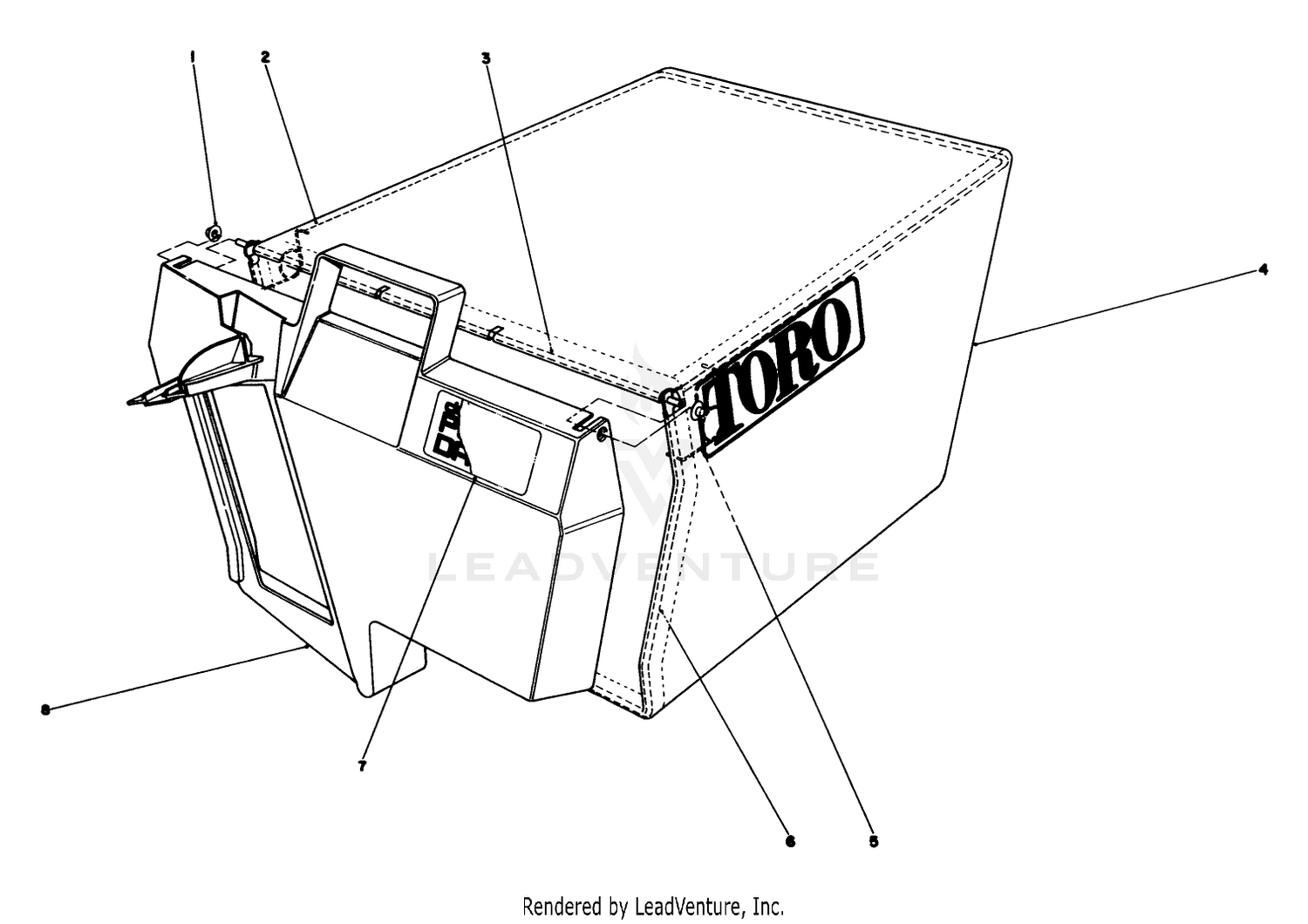 Grass Bag Assembly No. 11-0189
