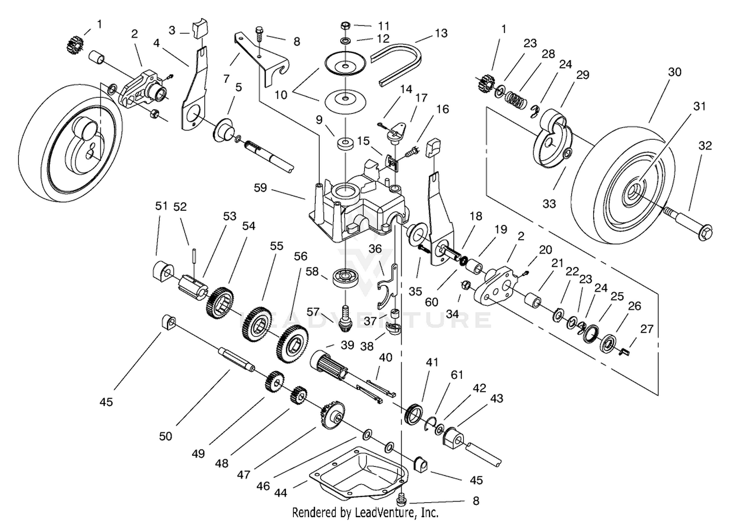 Gear Case Assembly