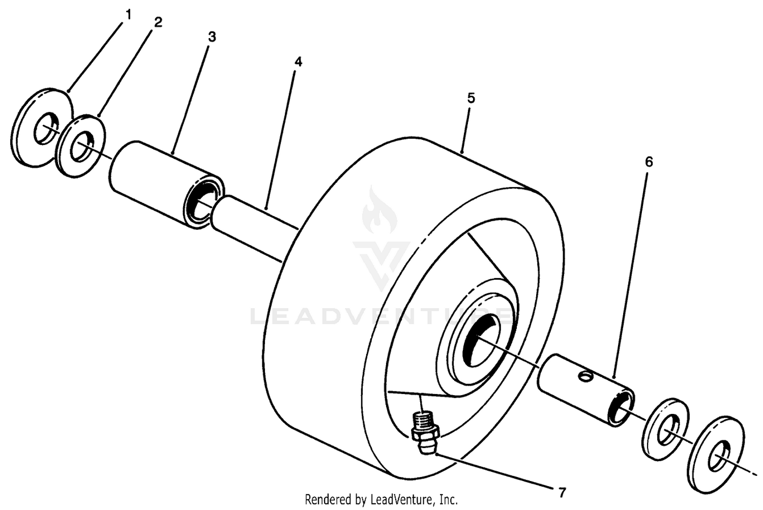 Phenolic Wheel Assembly No. 27-1050 (optional)