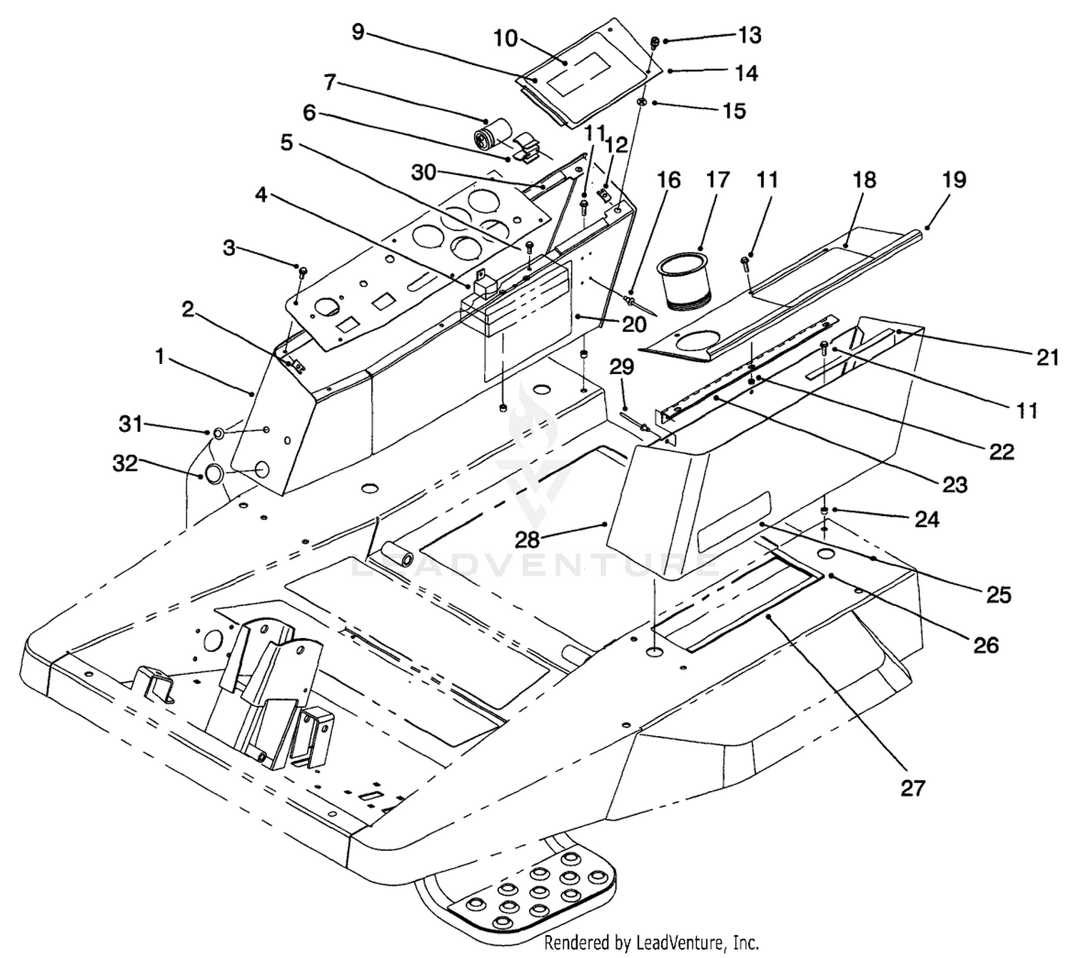 Control Console Assembly