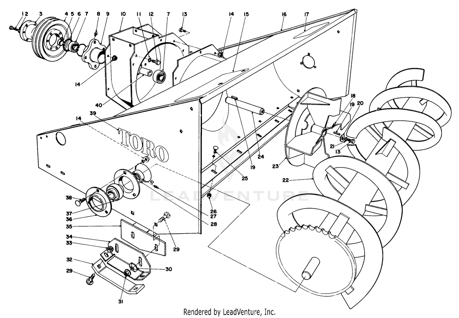 48" Snowthrower Model No. 30570 (optional)