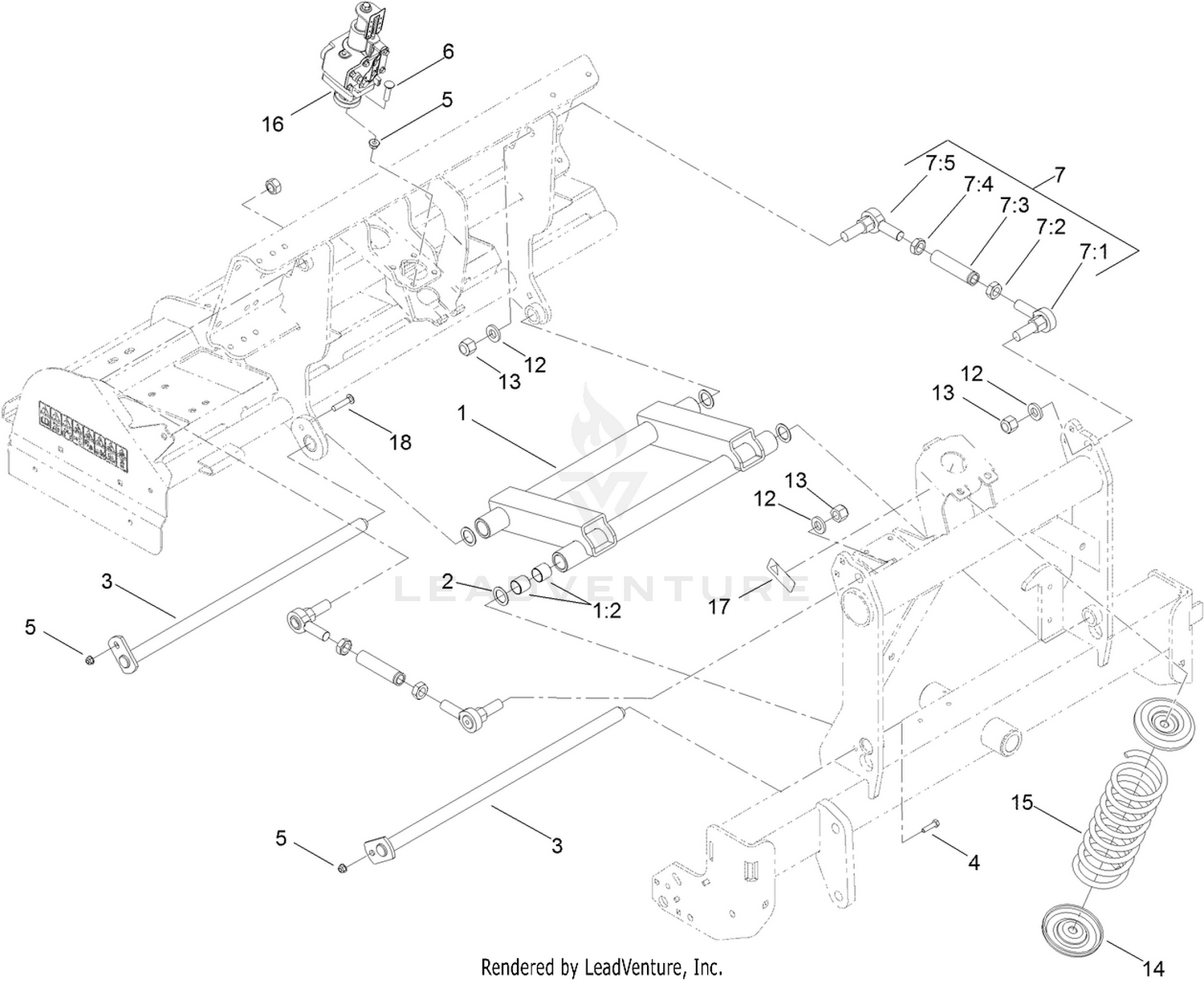 Right Hand H-Frame Assembly