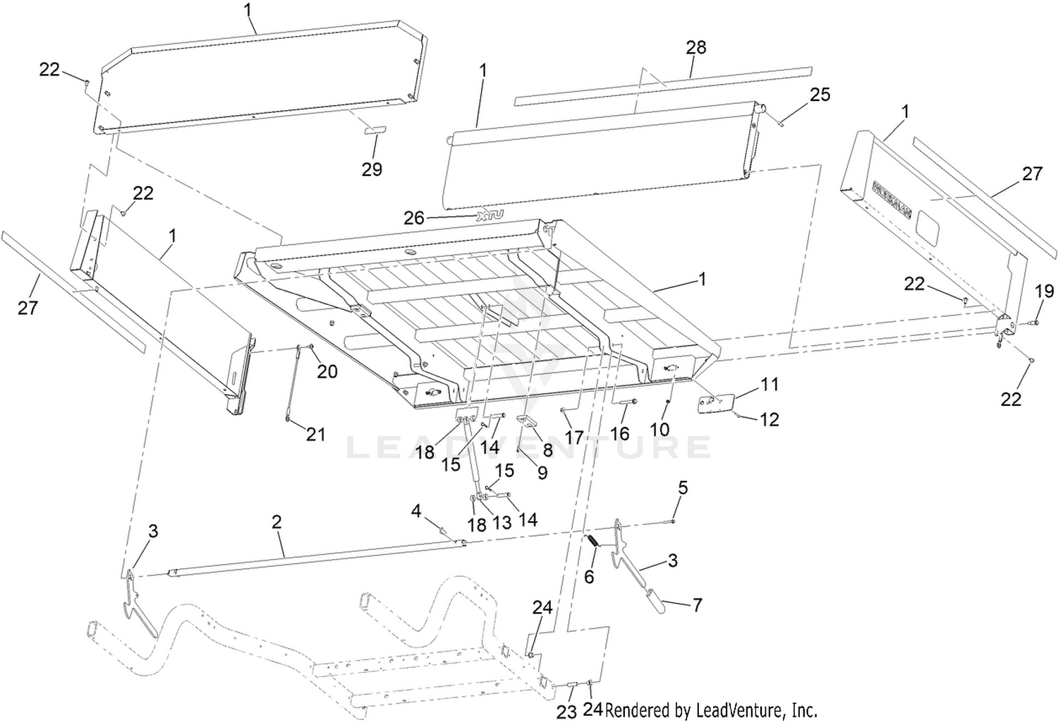 Cargo Bed Assembly