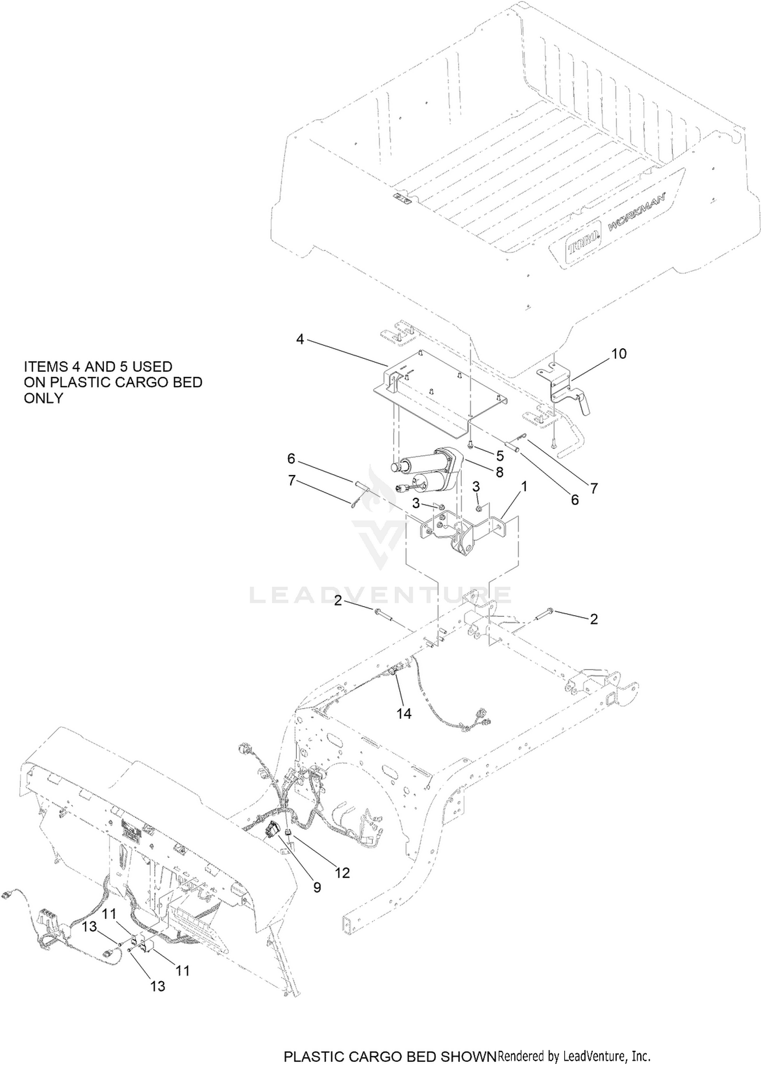 60V Electric Lift Kit Assembly